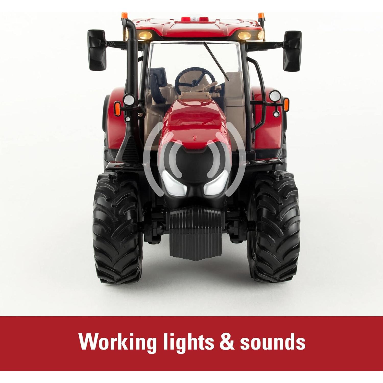 Tractor de Control Remoto ERTL Case IH Maxxum 34.9cm