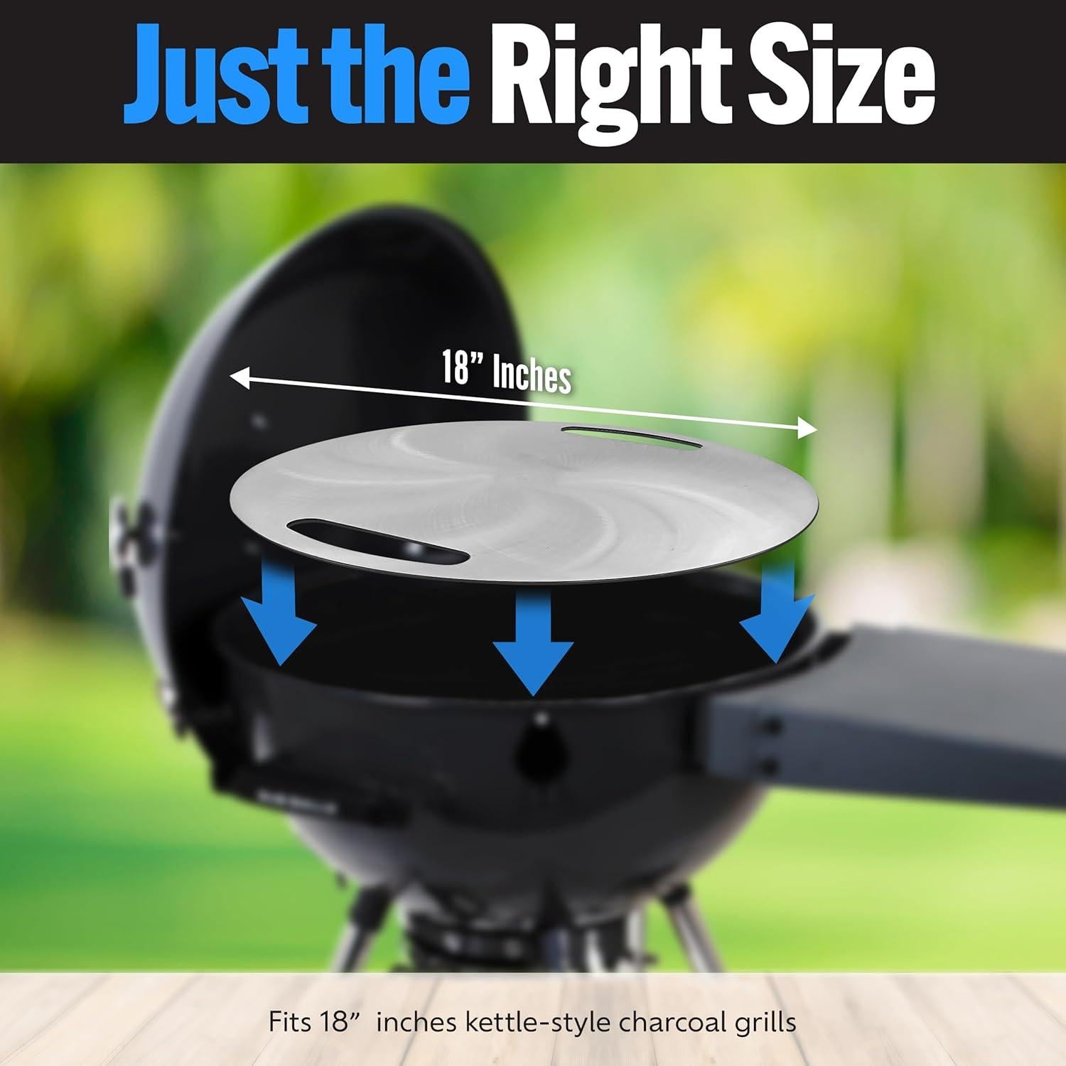 Plancha de Acero Carbono SnS Grills 45.72 cm para Asar