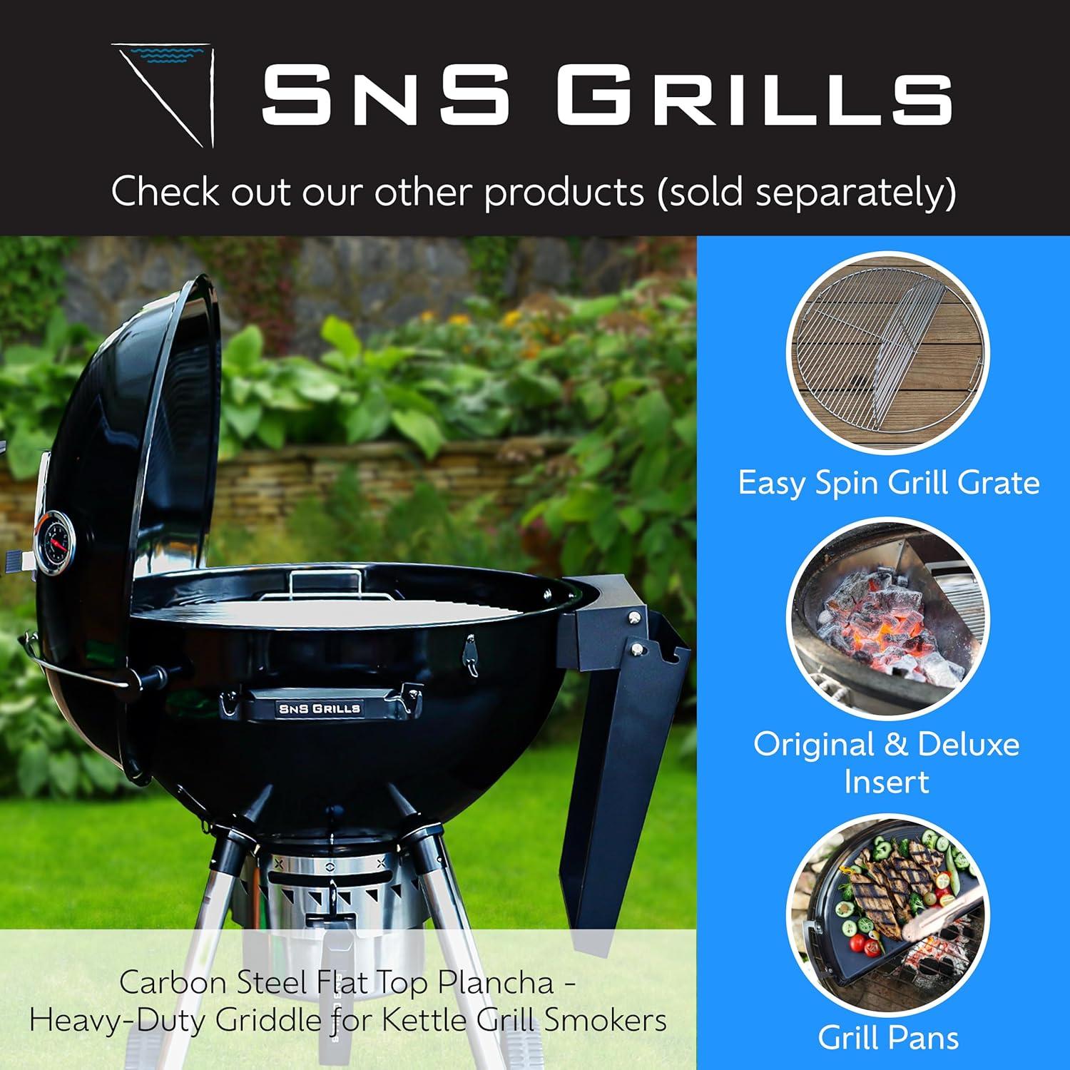 Plancha de Acero Carbono SnS Grills 45.72 cm para Asar