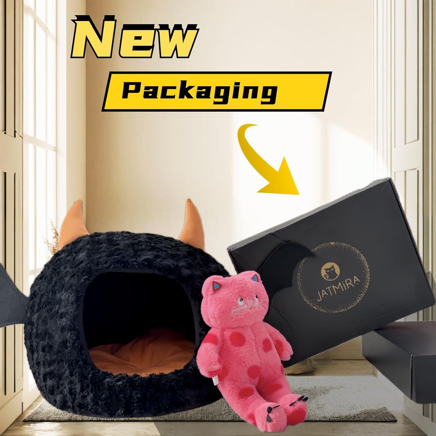 Cama para Gatos Jatmira Cueva Grande 43x43 cm Suave