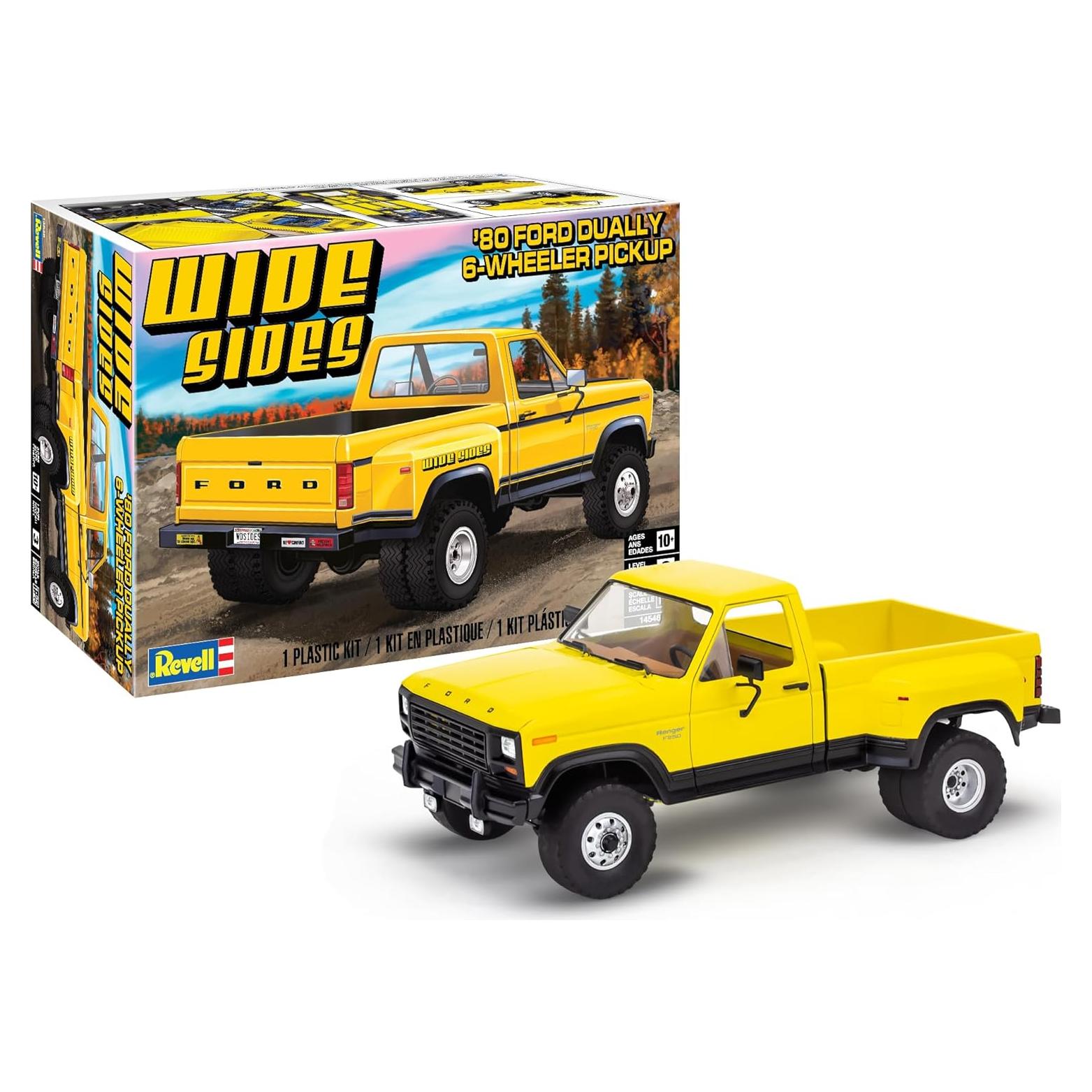 Kit de Modelo Revell Camioneta Dually Ford 1980 1:25 40 Piezas