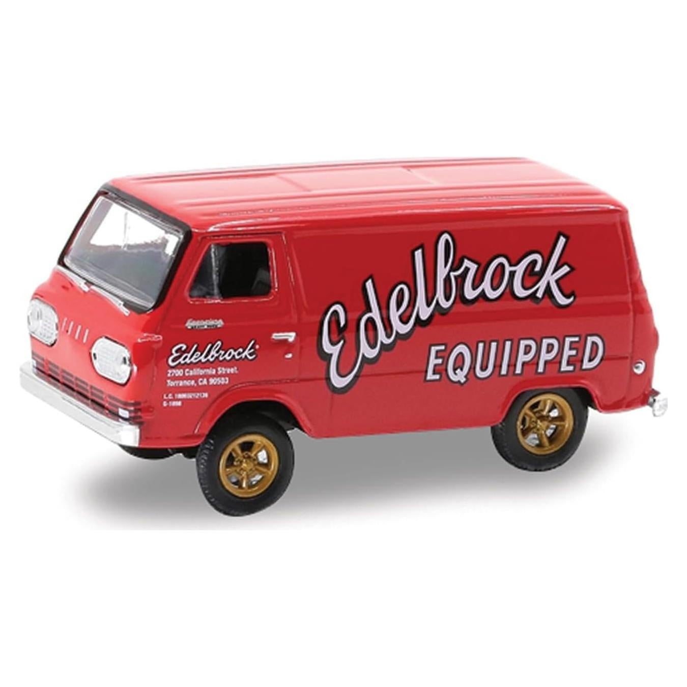 M2 Machines Furgoneta Gasser Ford Econoline 1964 Roja 1:64