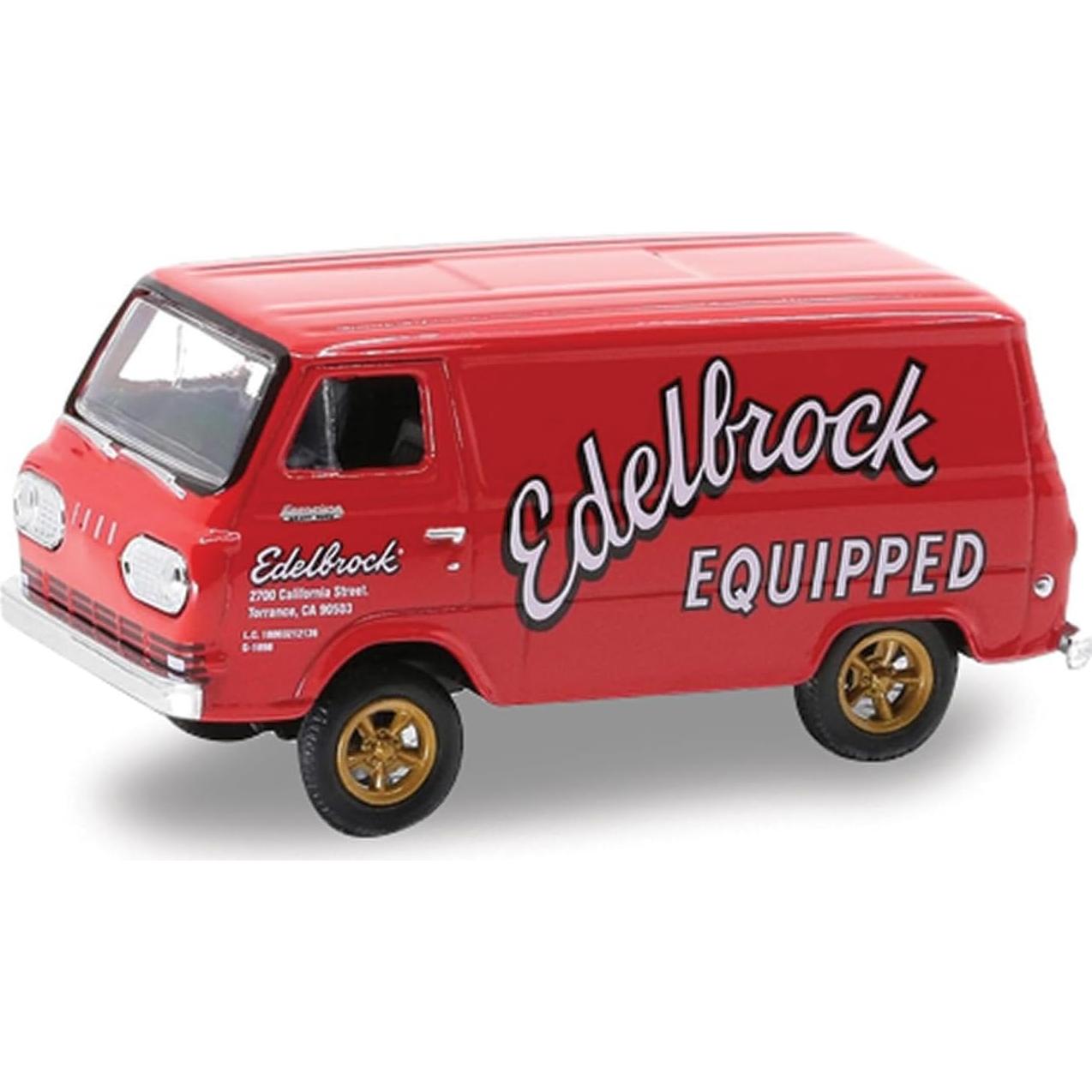 M2 Machines Furgoneta Gasser Ford Econoline 1964 Roja 1:64