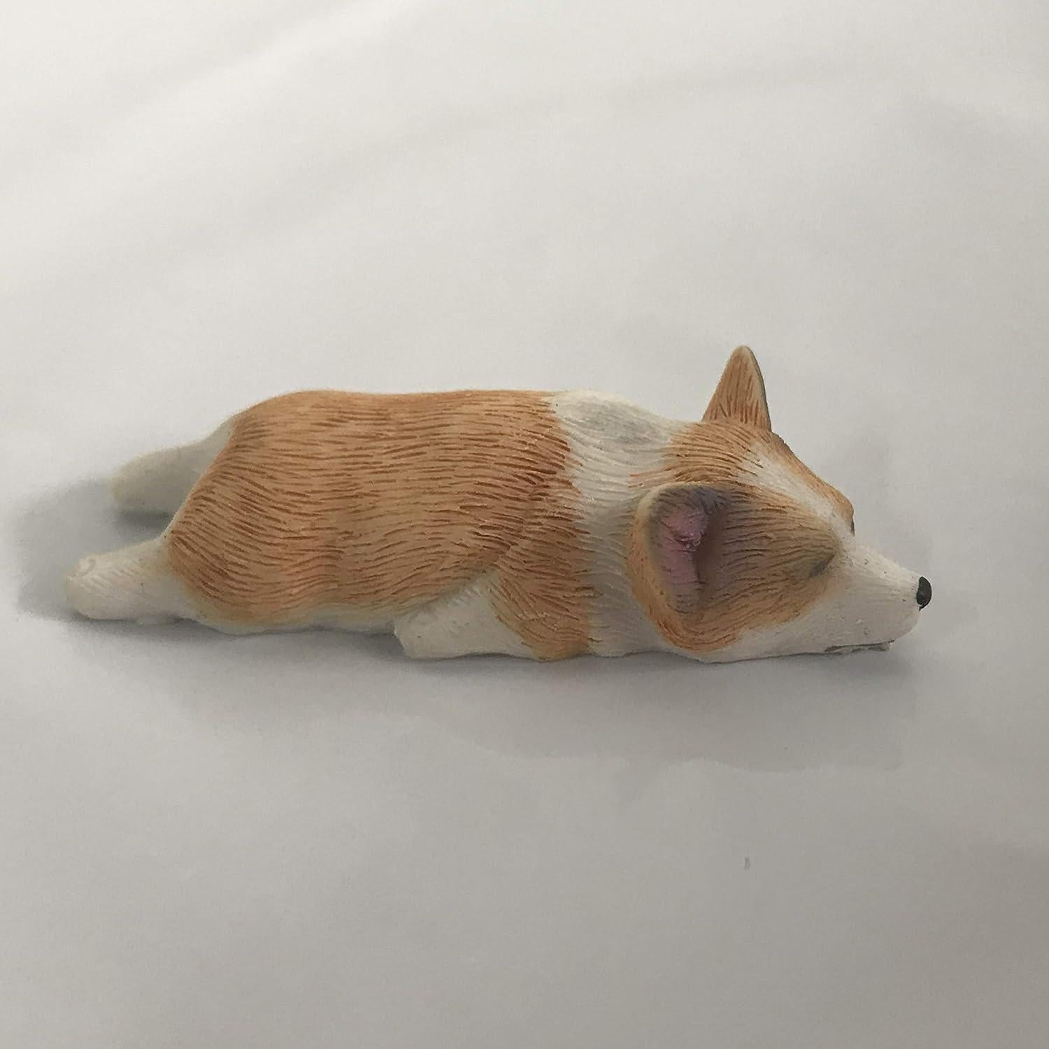 Figuras de Corgi Pintadas a Mano XinTX - 5 Piezas Adorno