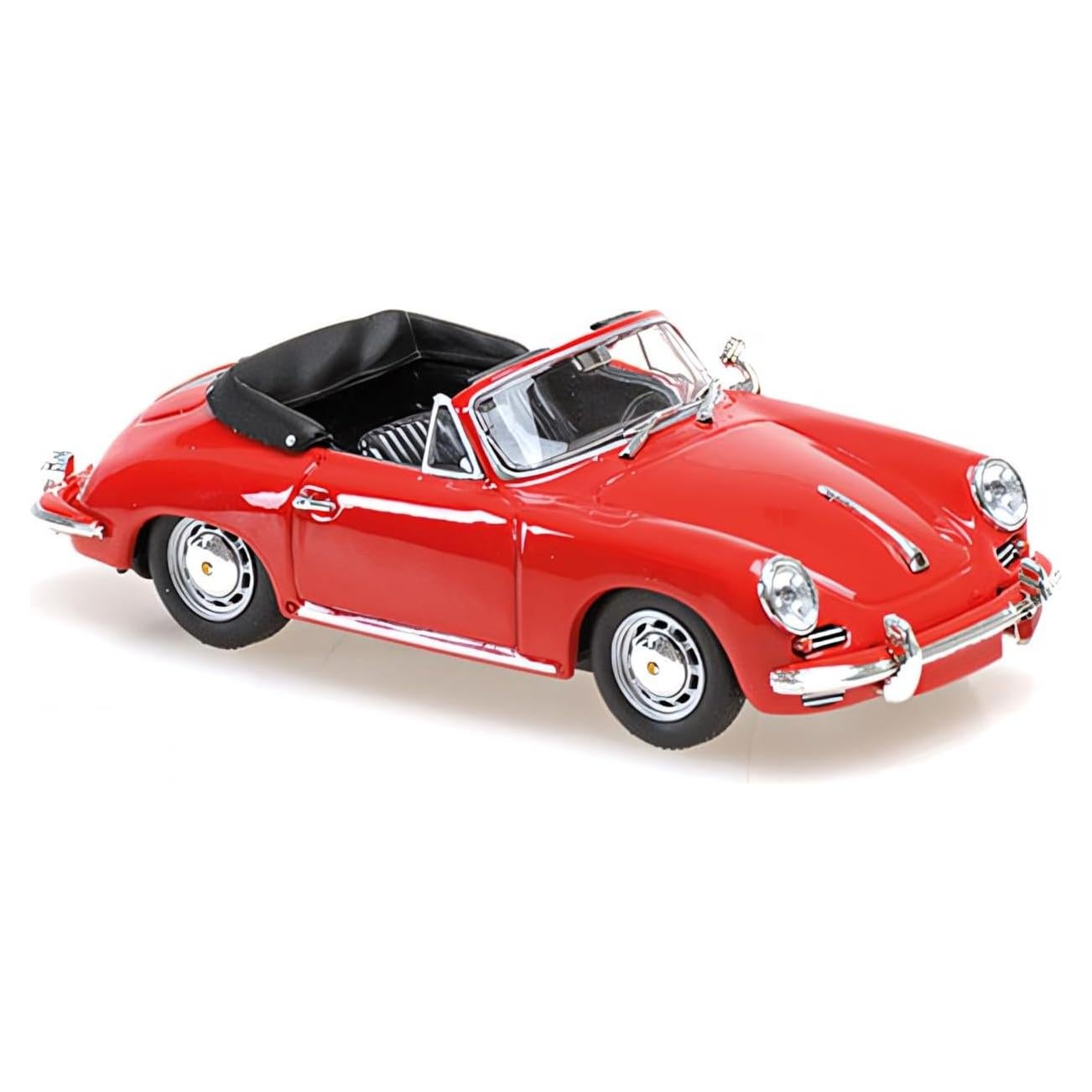 Minichamps Porsch 356 C Cabriolet Rojo 1965 Escala 1/43