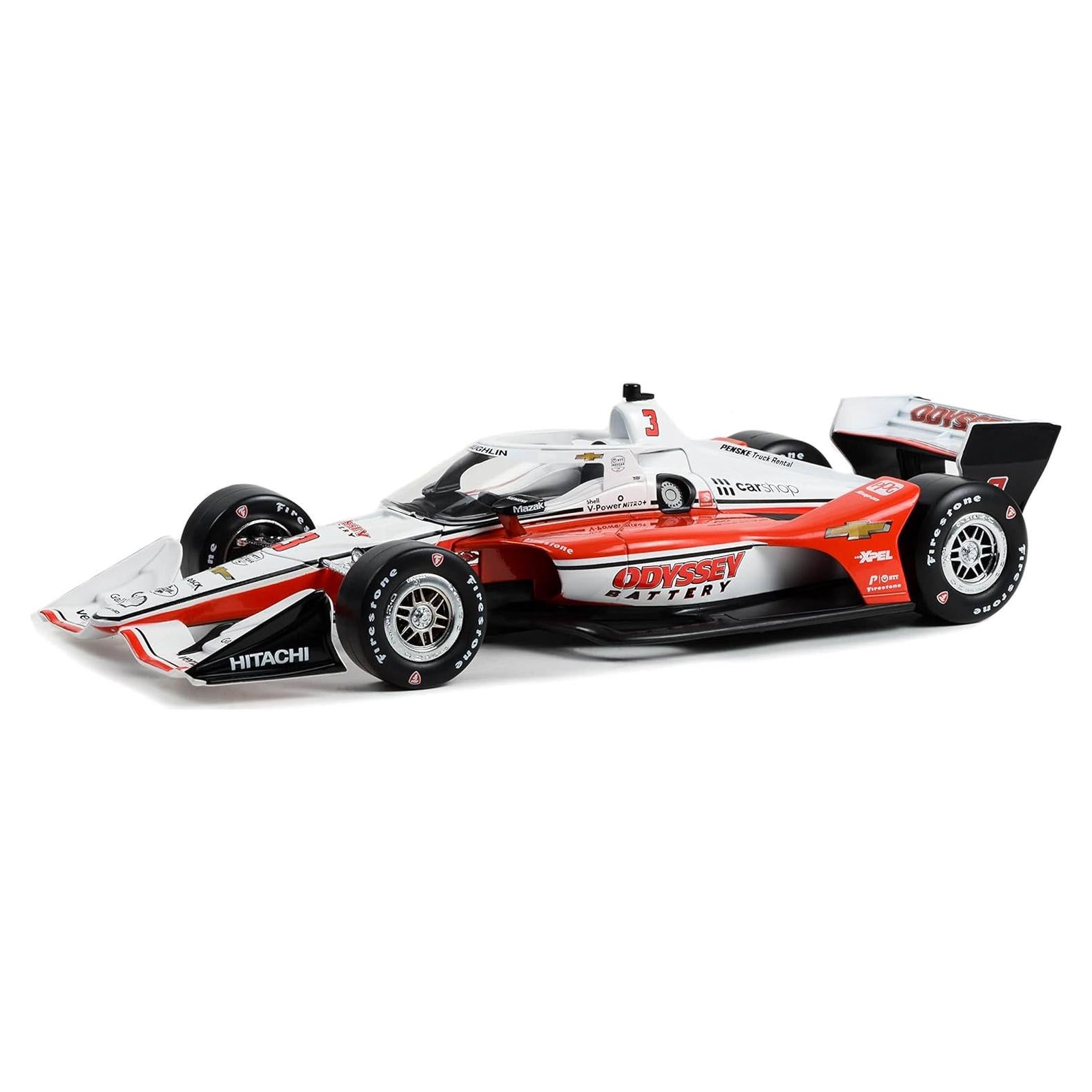 Modelo Dallara IndyCar #3 Scott McLaughlin Greenlight 1/18