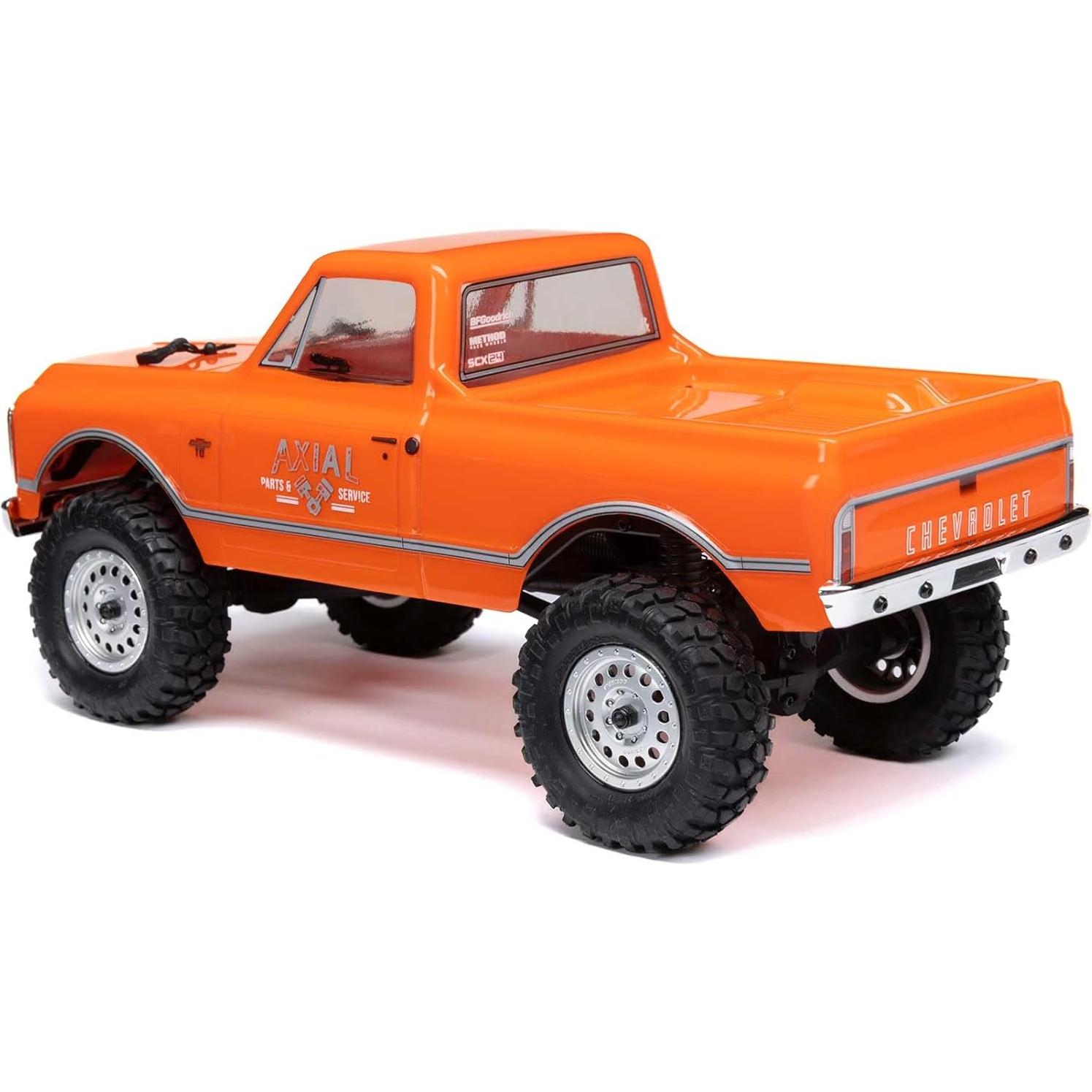 Camión RC Axial SCX24 Chevrolet C10 1967 4WD Naranja