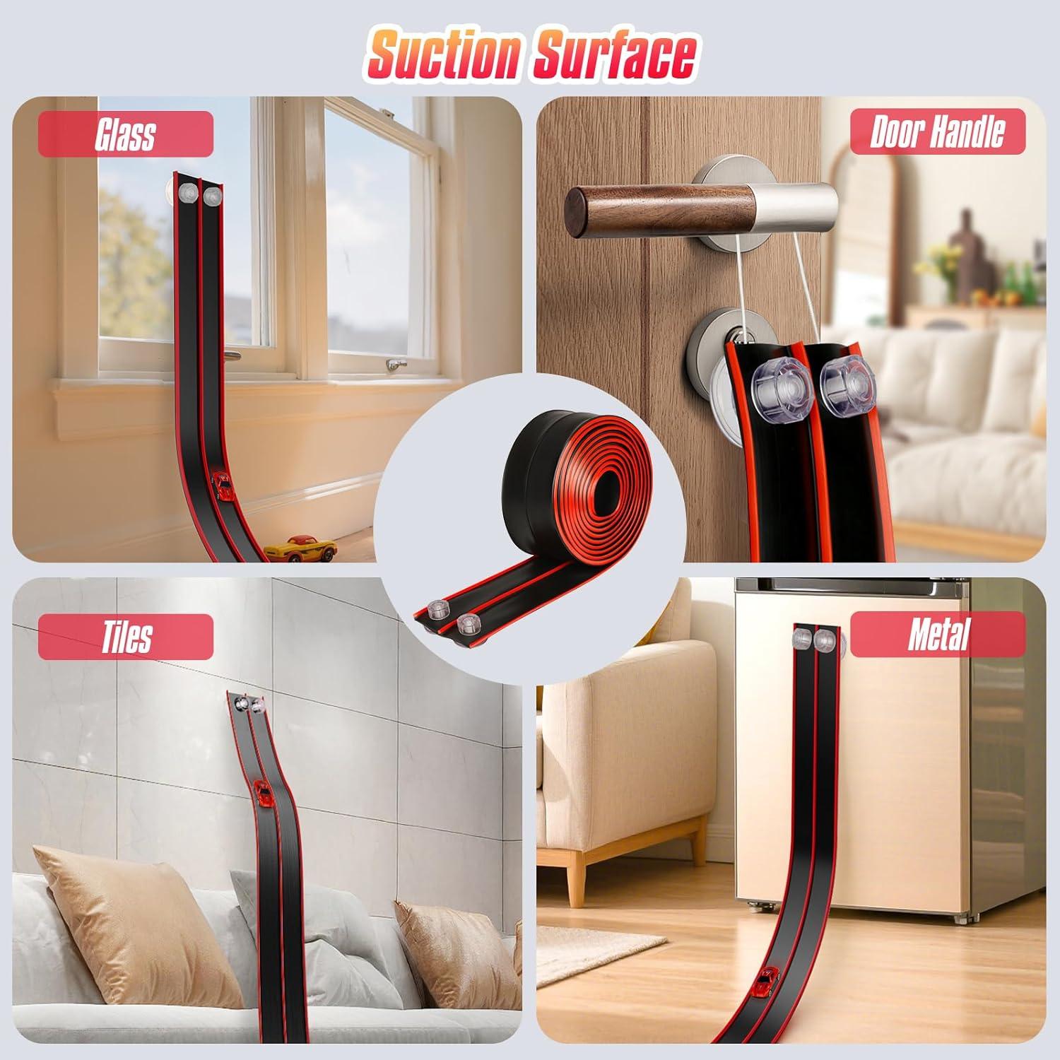 Pista Flexible de 4.57 Metros Joyfresh con Ventosas - Compatible Hot Wheels