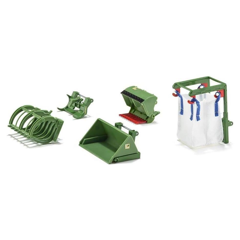 Set de Accesorios Cargador Frontal Siku 3658 5 Piezas 1:32