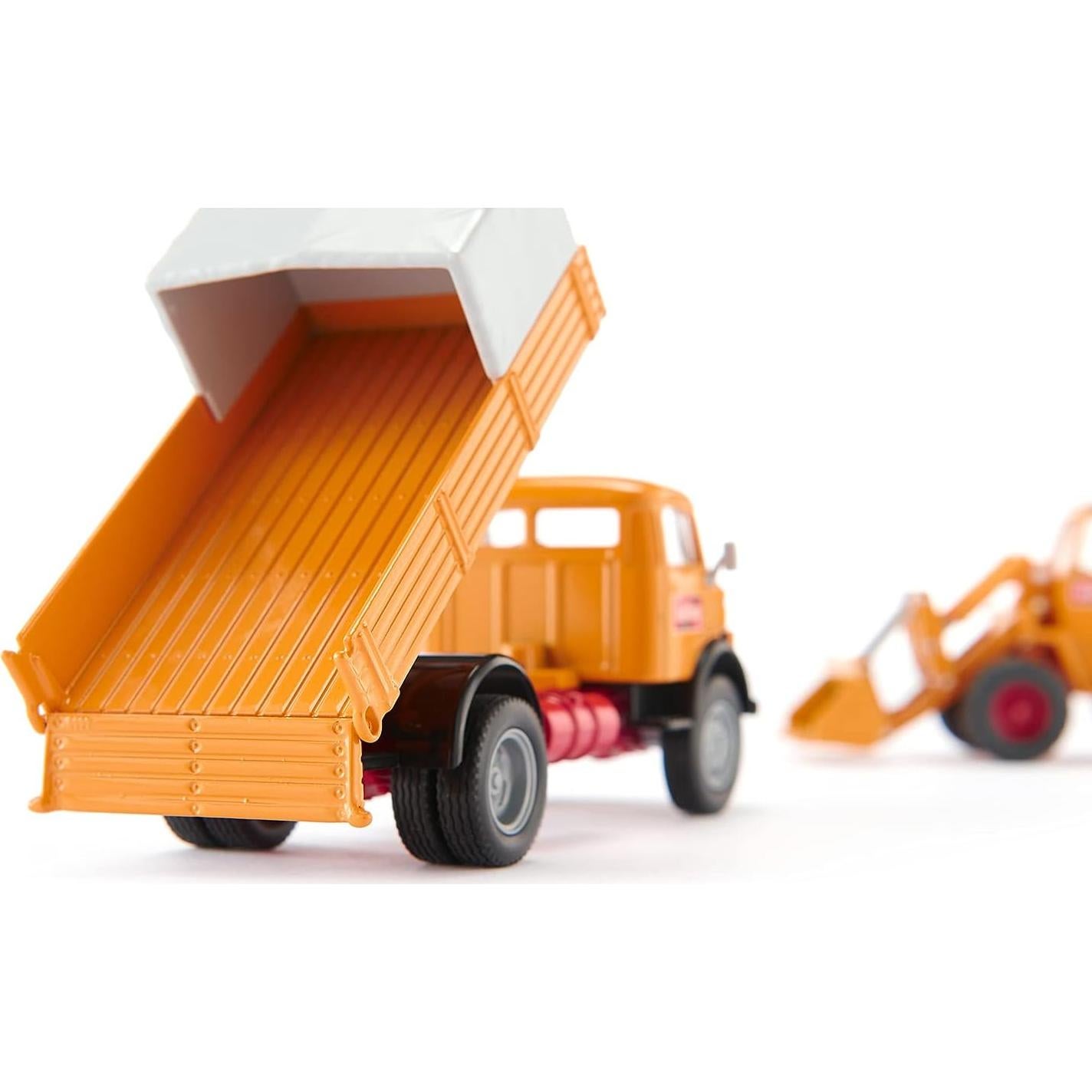 Set de Construcción Siku 4117 - Mercedes-Benz 710 y Cargadora Kramer 411