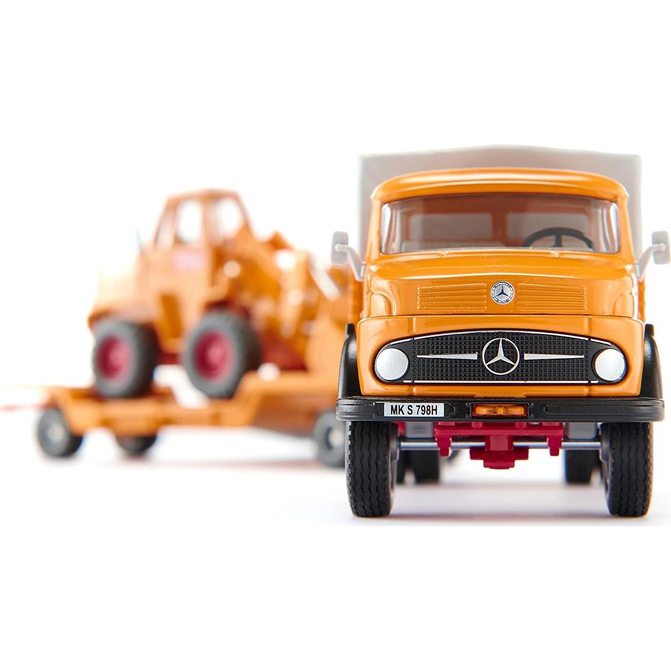 Set de Construcción Siku 4117 - Mercedes-Benz 710 y Cargadora Kramer 411