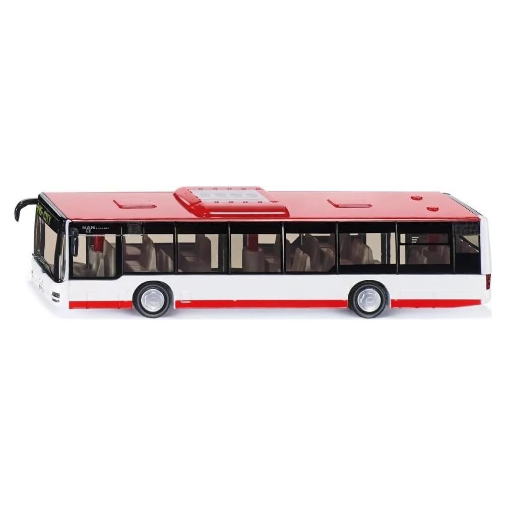 Autobús de Ciudad Siku 3734 MAN Lion's 1:50 Metal Rojo/Blanco