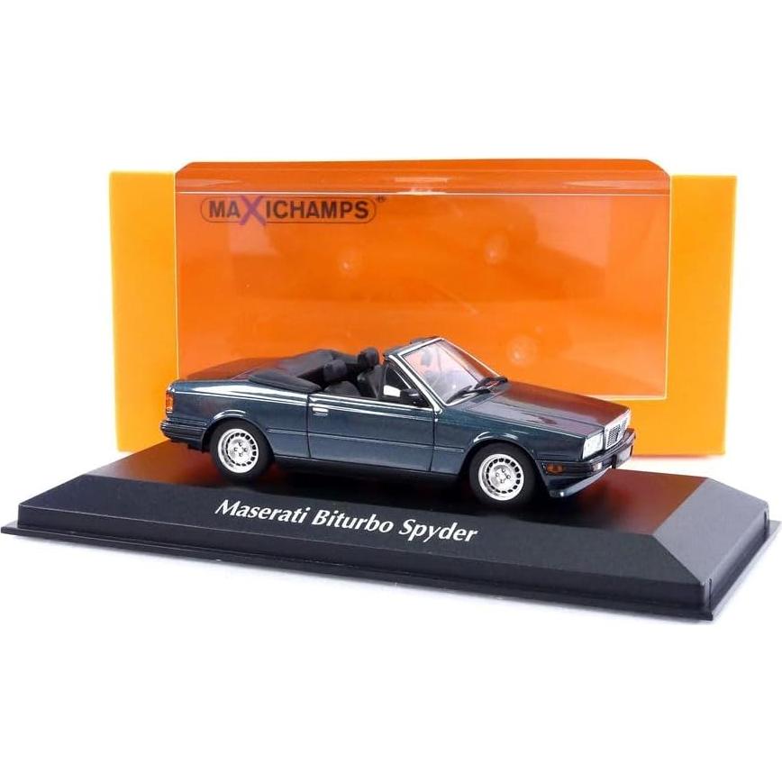 Coche Miniatura Coleccionable MAS Biturbo Spyder 1982 Verde