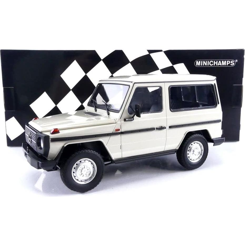 Coche Miniatura Coleccionable Mercedes-Benz W460 1980 Gris