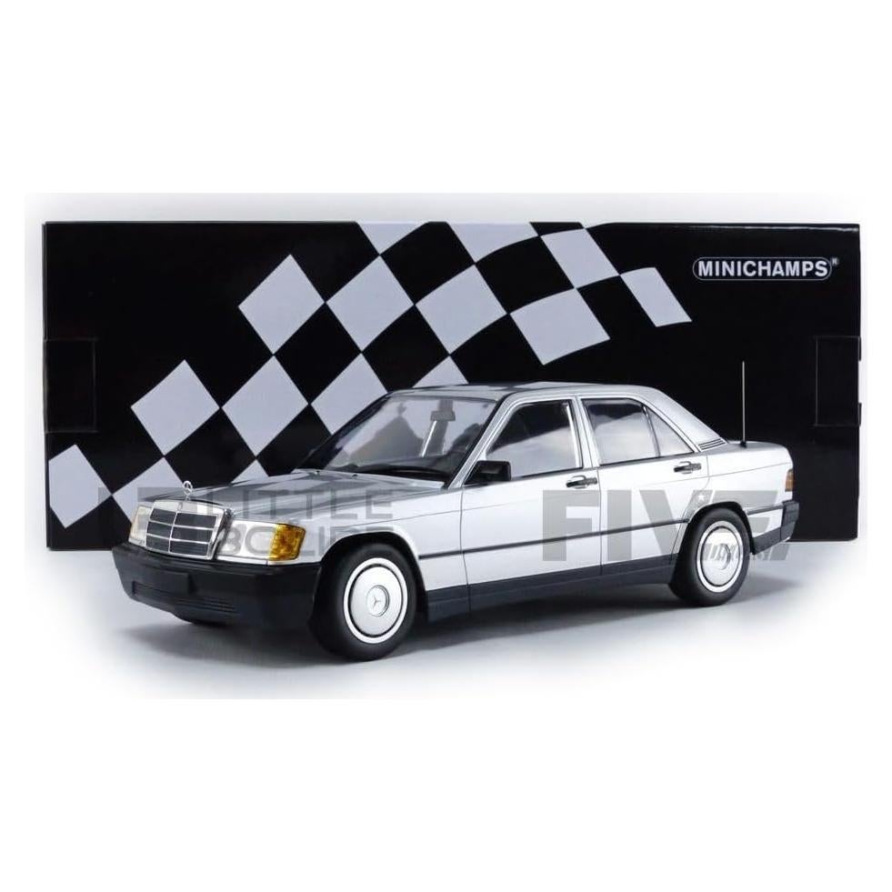 Coche de colección Minichamps Mercedes-Benz 190E 1982 Gris
