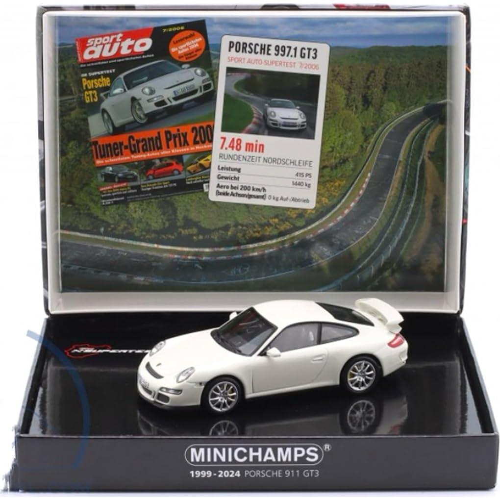Modelo a Escala 1:43 Porsche 911 GT3 2006 Minichamps