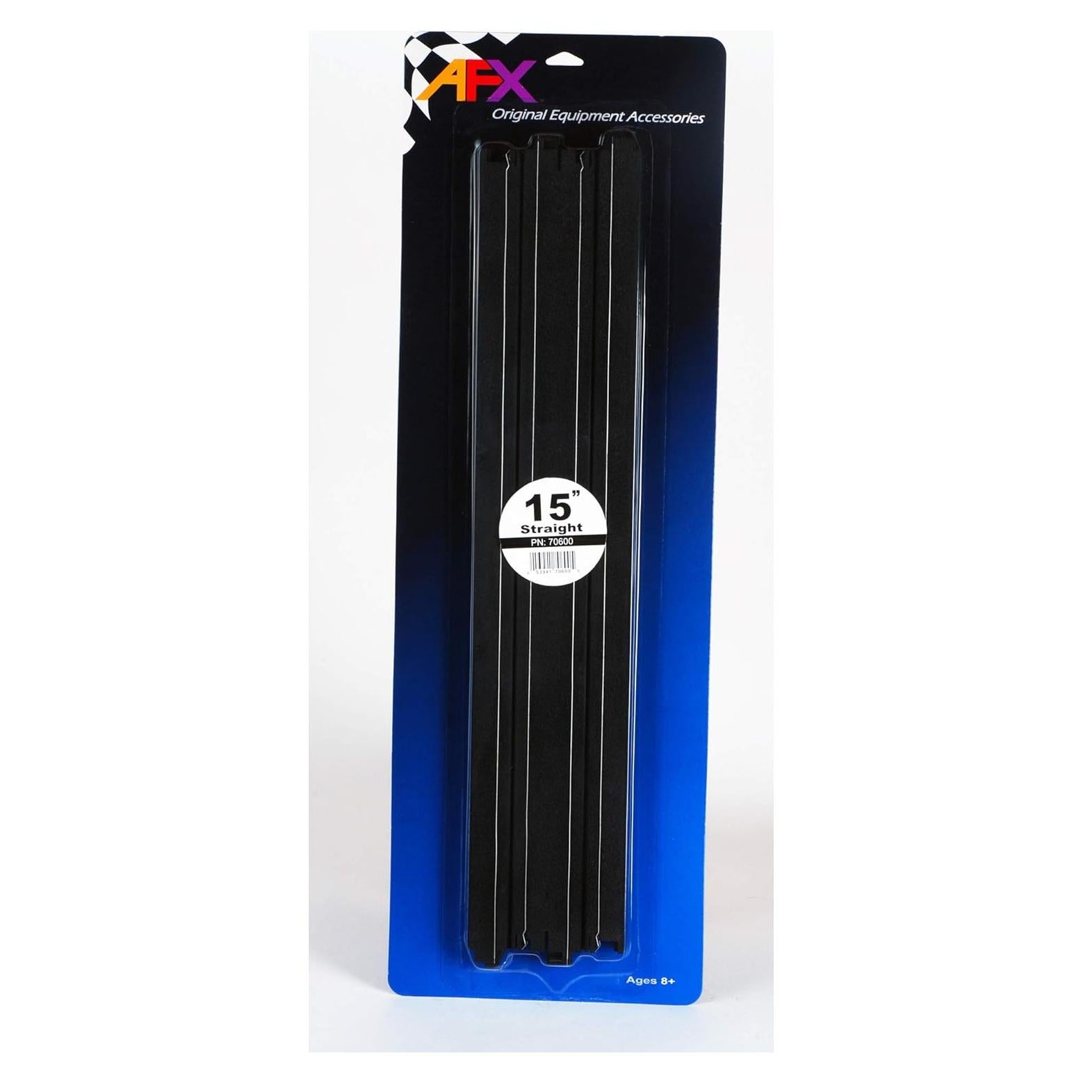 Pista Recta 15 Par AFX Racemasters HO 46.2x15.2 cm