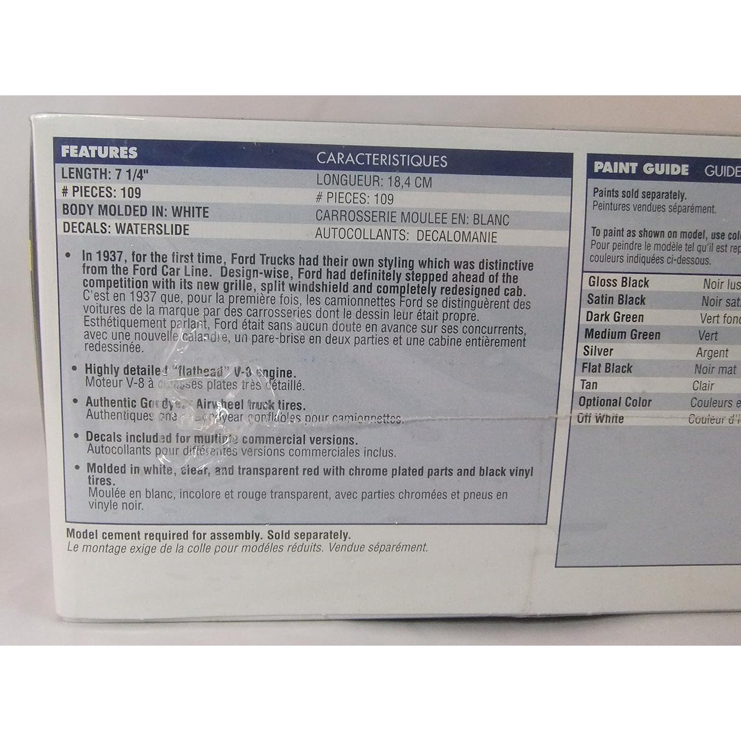 Maqueta Revell 37 Ford Pickup 1:25 para Modelismo