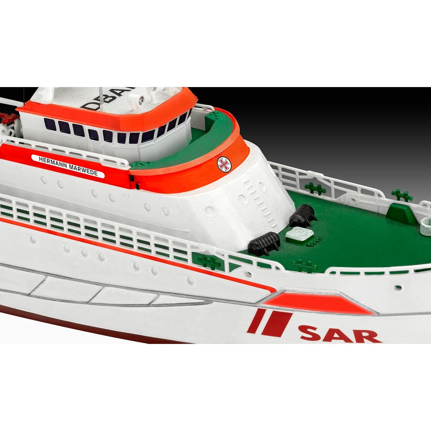 Kit de Modelo Barco de Búsqueda Revell Hermann Marwede 1:200