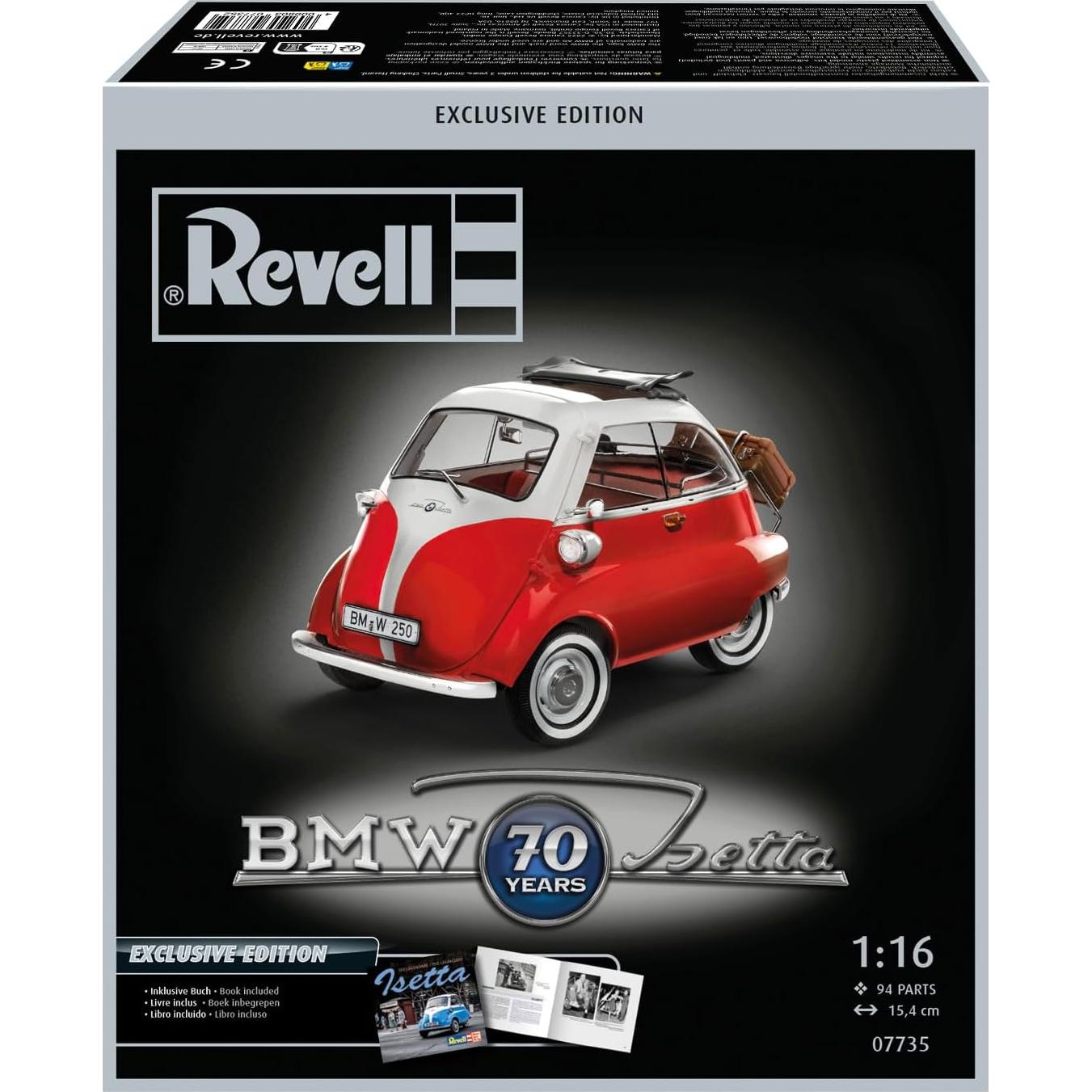 Kit de modelo BMW Isetta 250 Revell 1:16 sin construir