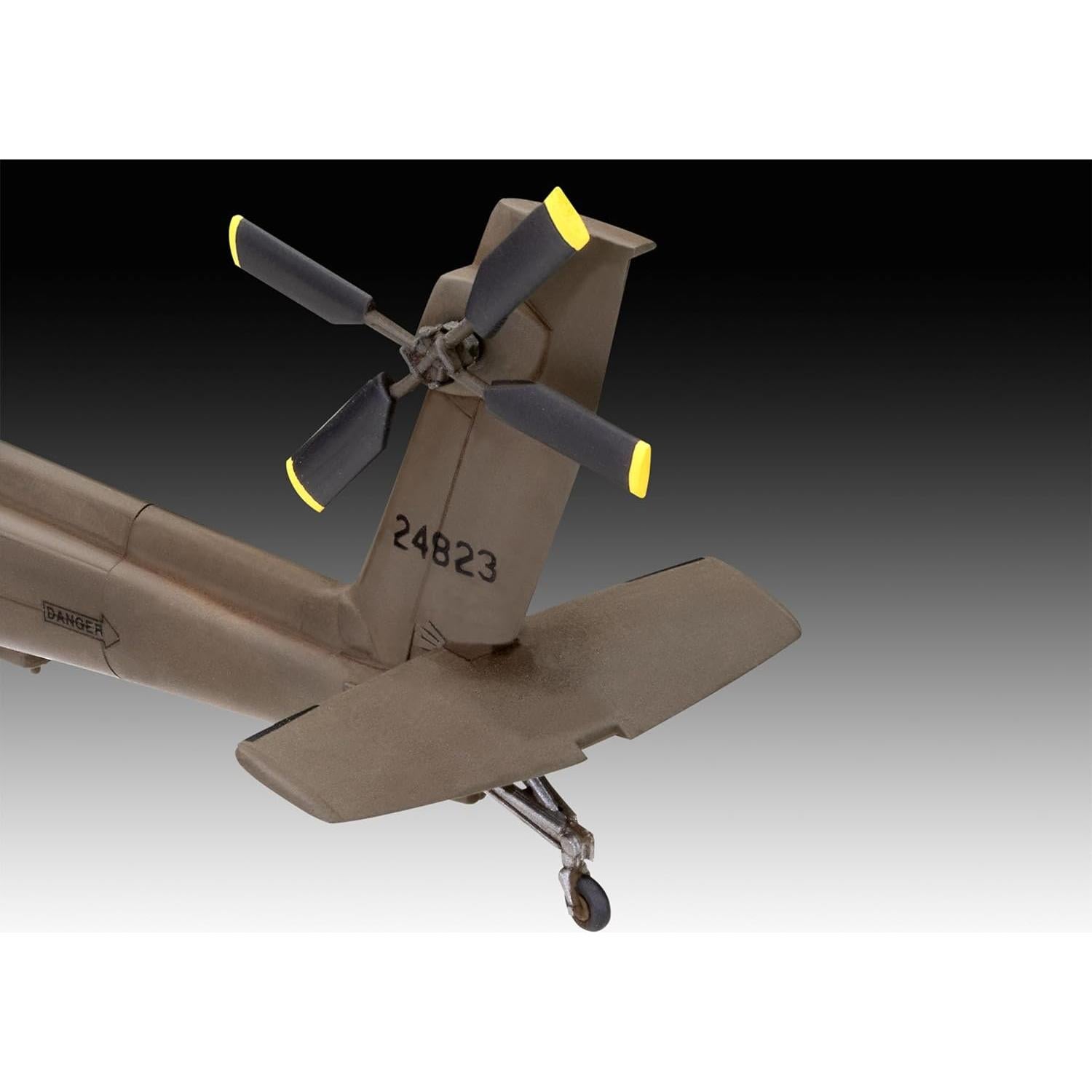 Revell Kit de Modelo AH-64A Apache 1:72 Plástico Sin Pintar