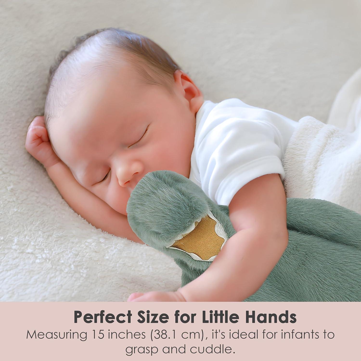 Manta de Seguridad MON AMI Dino Plush Lovey 38.1 cm