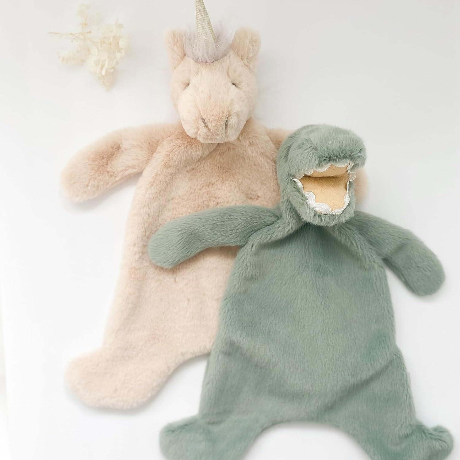 Manta de Seguridad MON AMI Dino Plush Lovey 38.1 cm