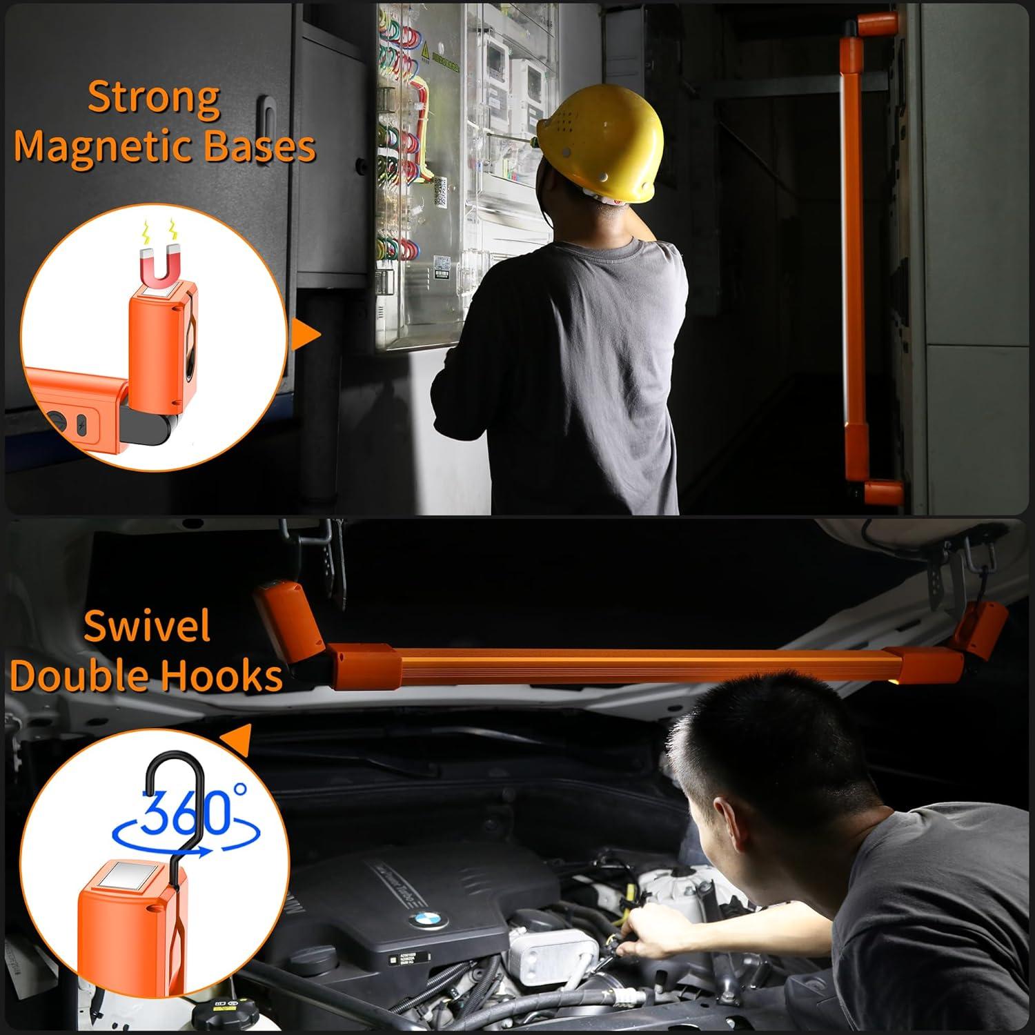 Luz de Trabajo Inalámbrica YiaMia LED139 95cm 3000LM Recargable