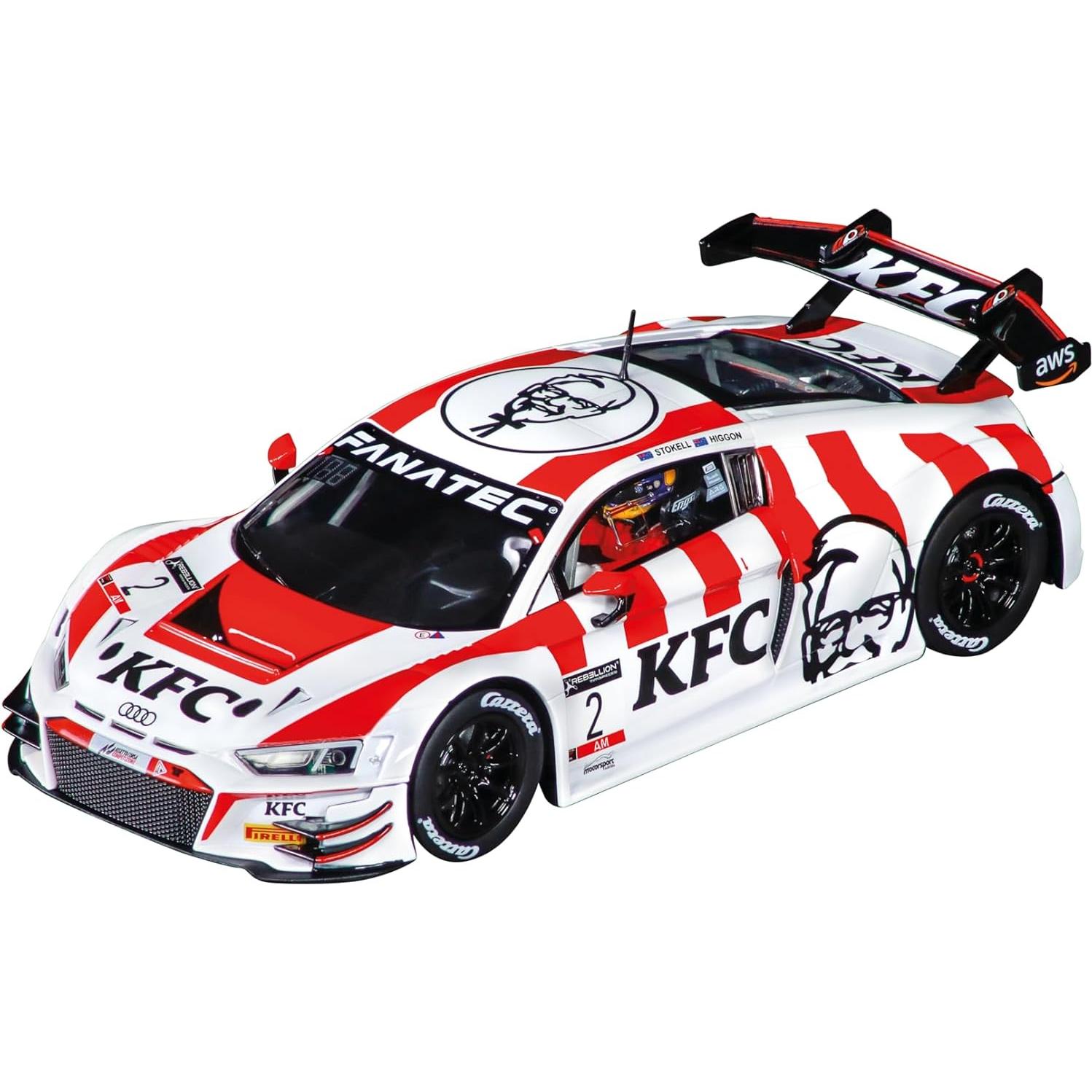 Coche de Slot Carrera Digital 124 Audi R8 LMS GT3 KFC Racing 1:24