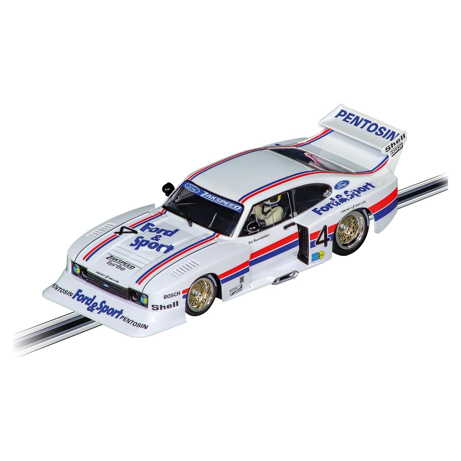 Coche de Slot Carrera Digital 124 Ford Capri Zakspeed Turbo 1:24