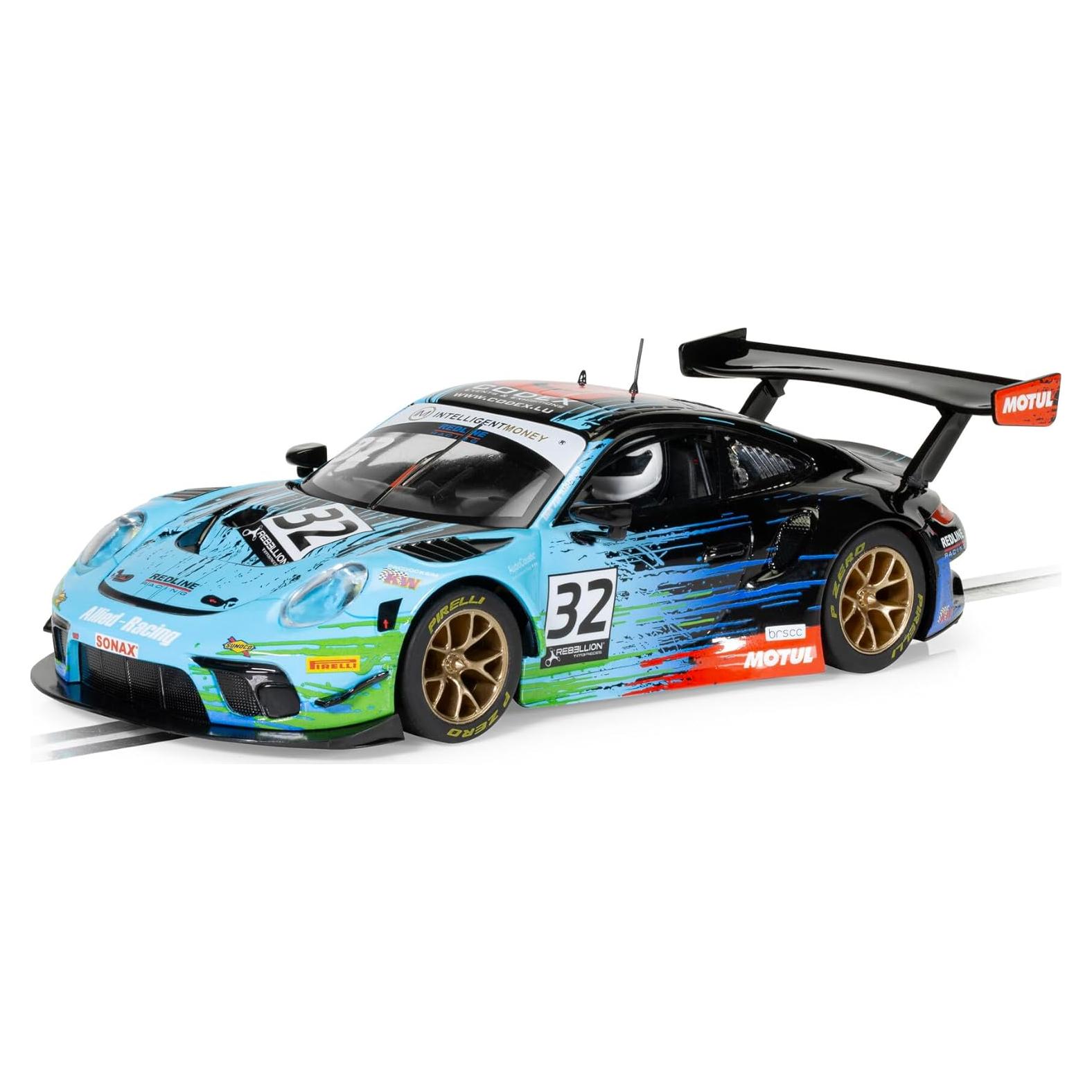 Coche de Carreras Scalextric Porsche 911 GT3 R 1:32 C4460