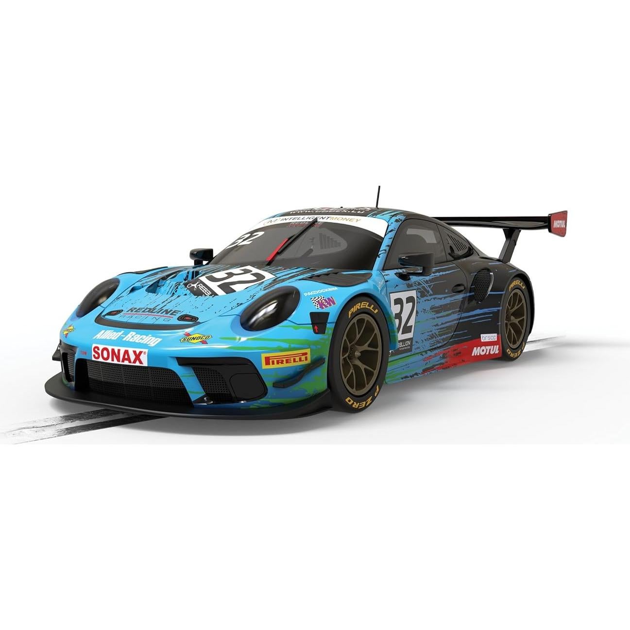 Coche de Carreras Scalextric Porsche 911 GT3 R 1:32 C4460