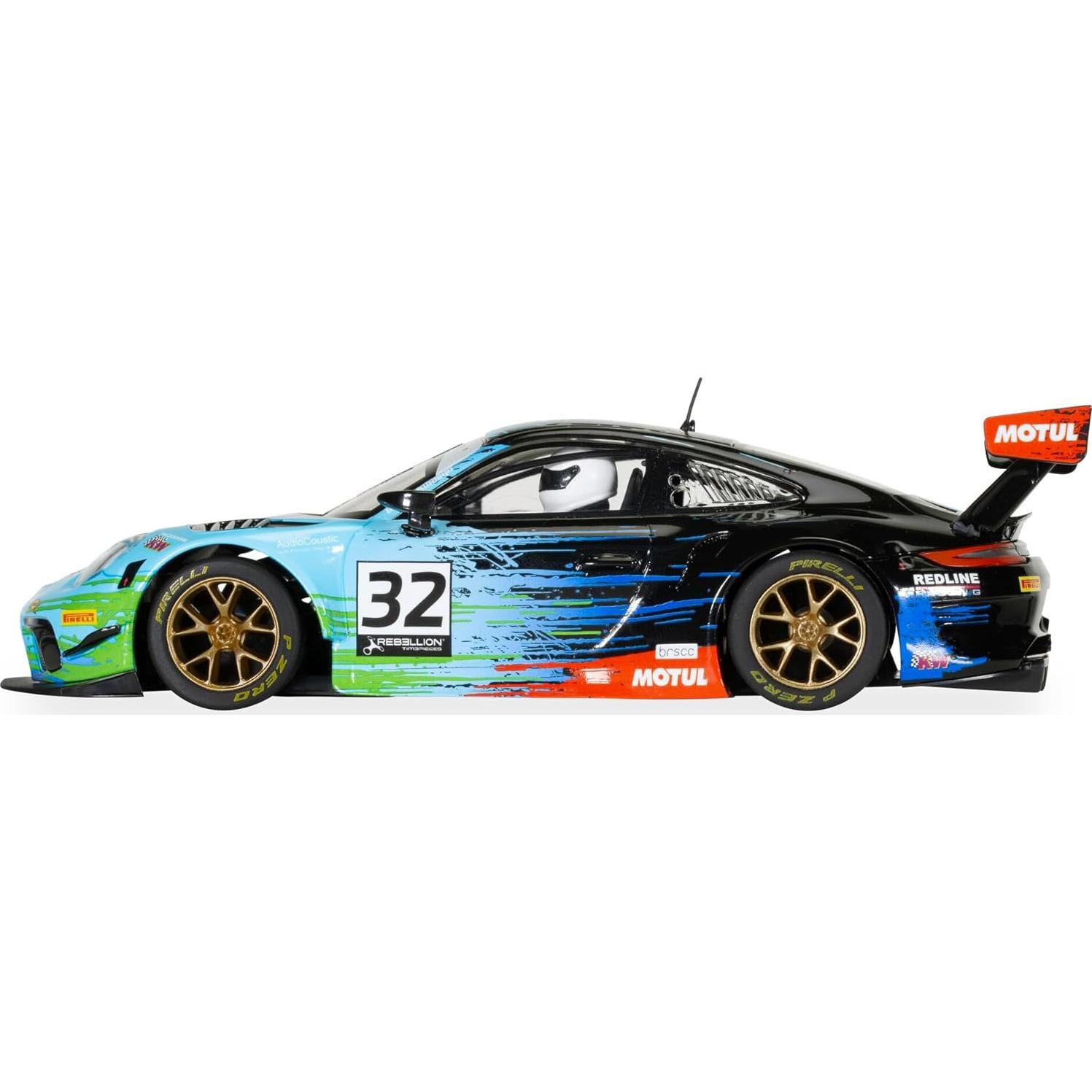 Coche de Carreras Scalextric Porsche 911 GT3 R 1:32 C4460