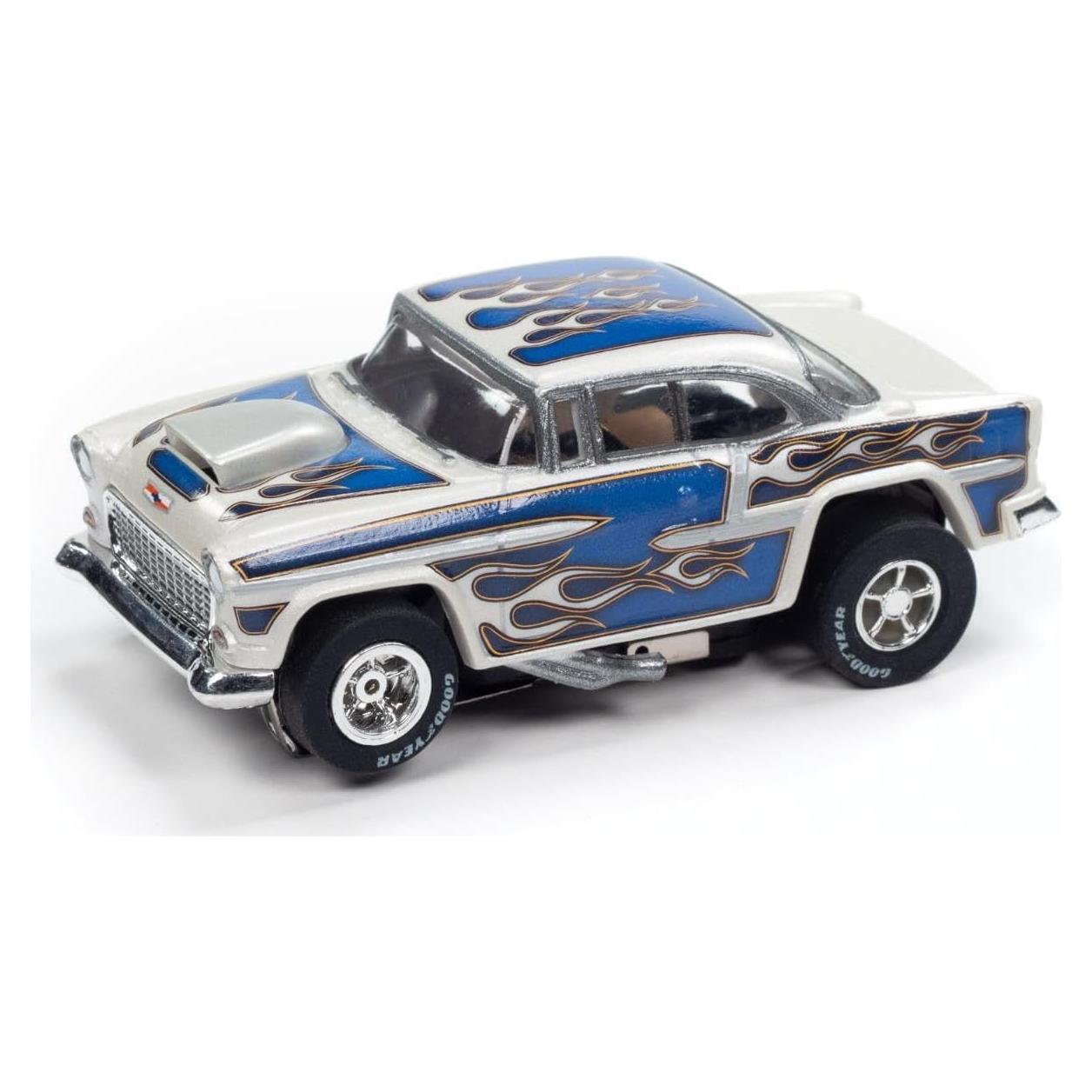 Auto World SC412-1BLU Chevrolet Bel Air 1955 Escala HO