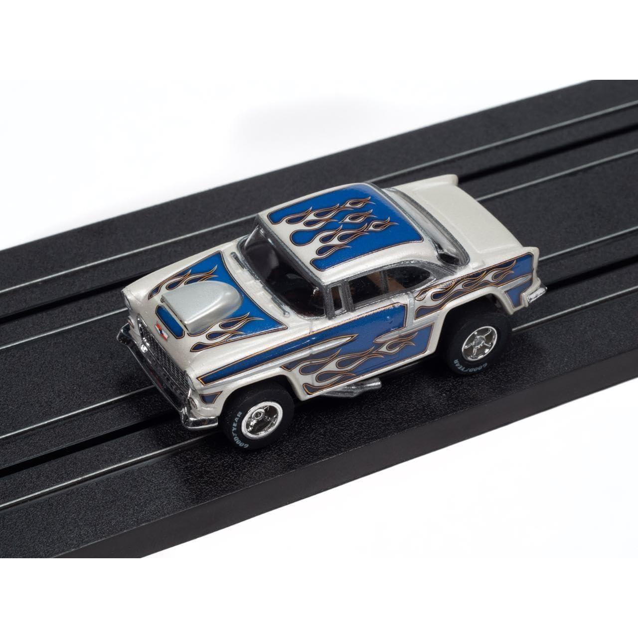 Auto World SC412-1BLU Chevrolet Bel Air 1955 Escala HO