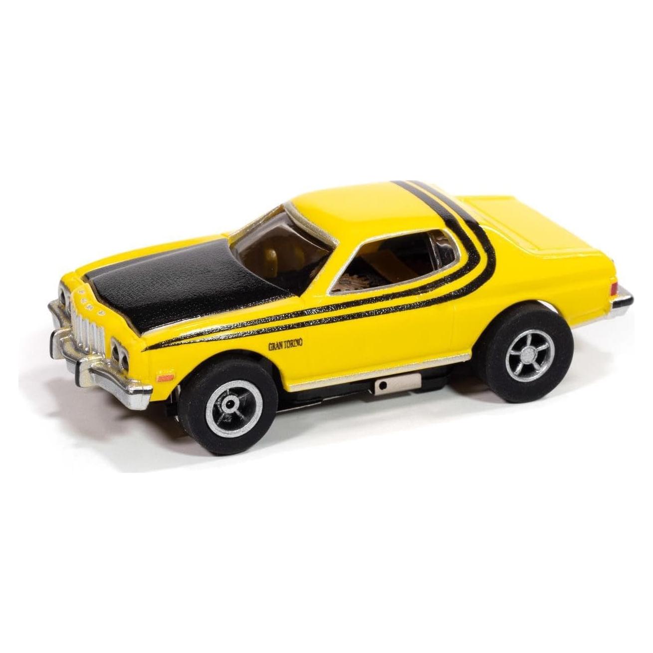 Auto World Xtraction 1976 Ford Torino Escala HO Slot Car