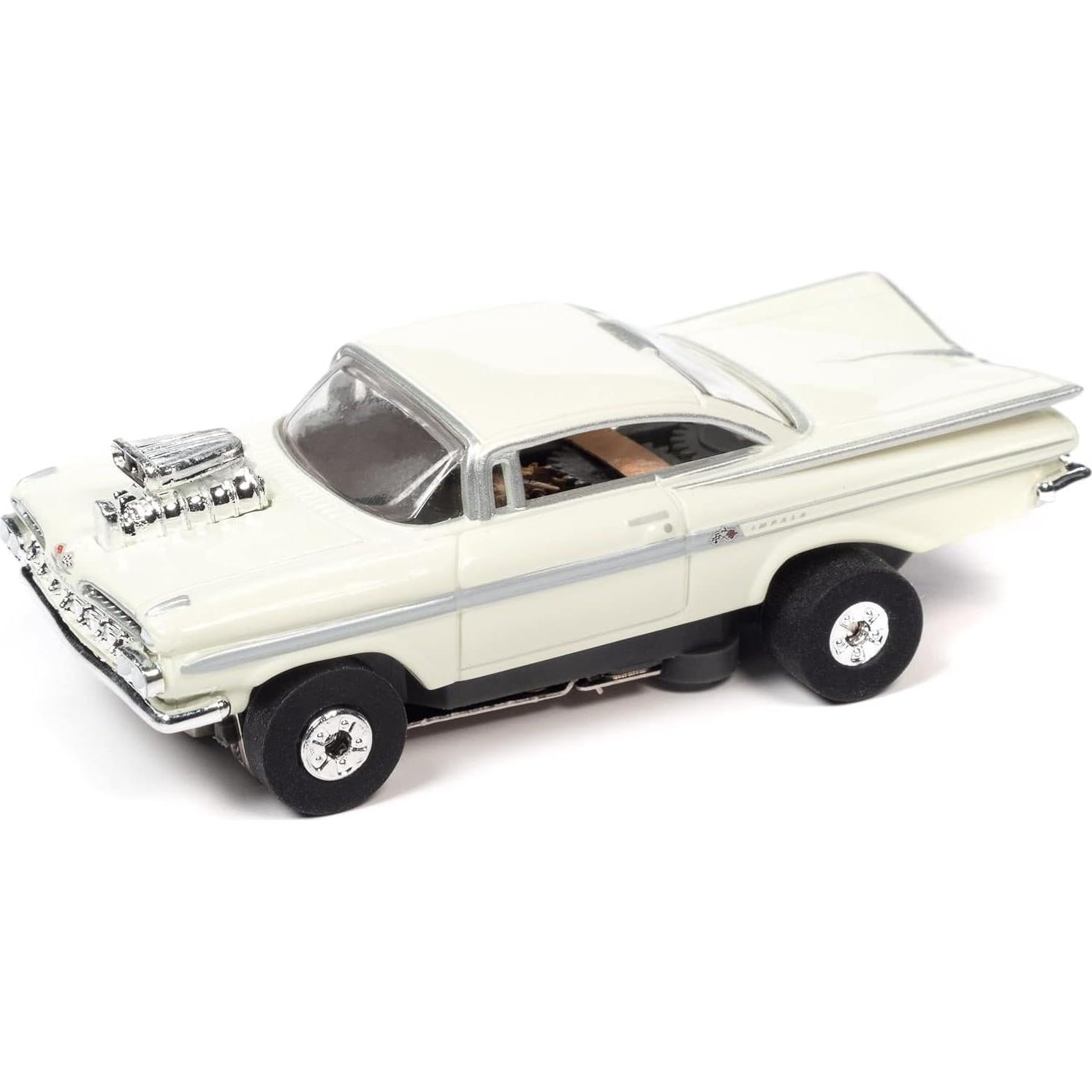 Auto World Thunderjet 1959 Chevrolet Impala Slot Car HO