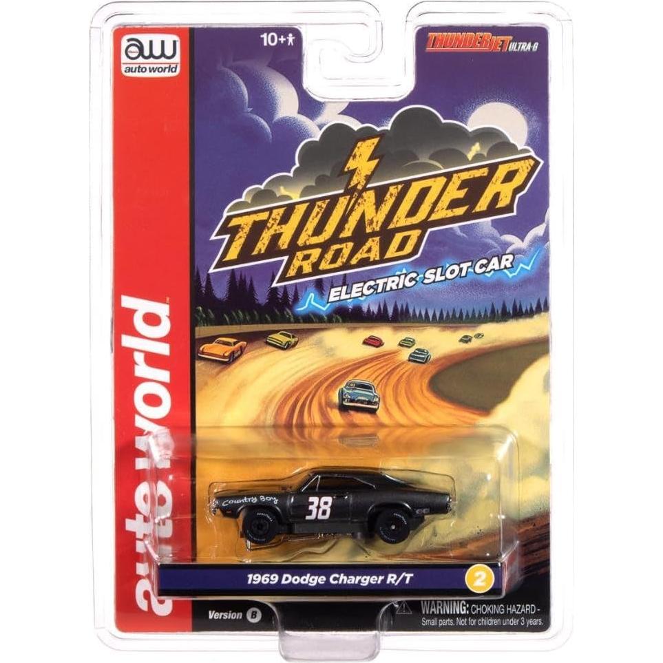 Auto World Thunderjet 1969 Dodge Charger HO Slot Car