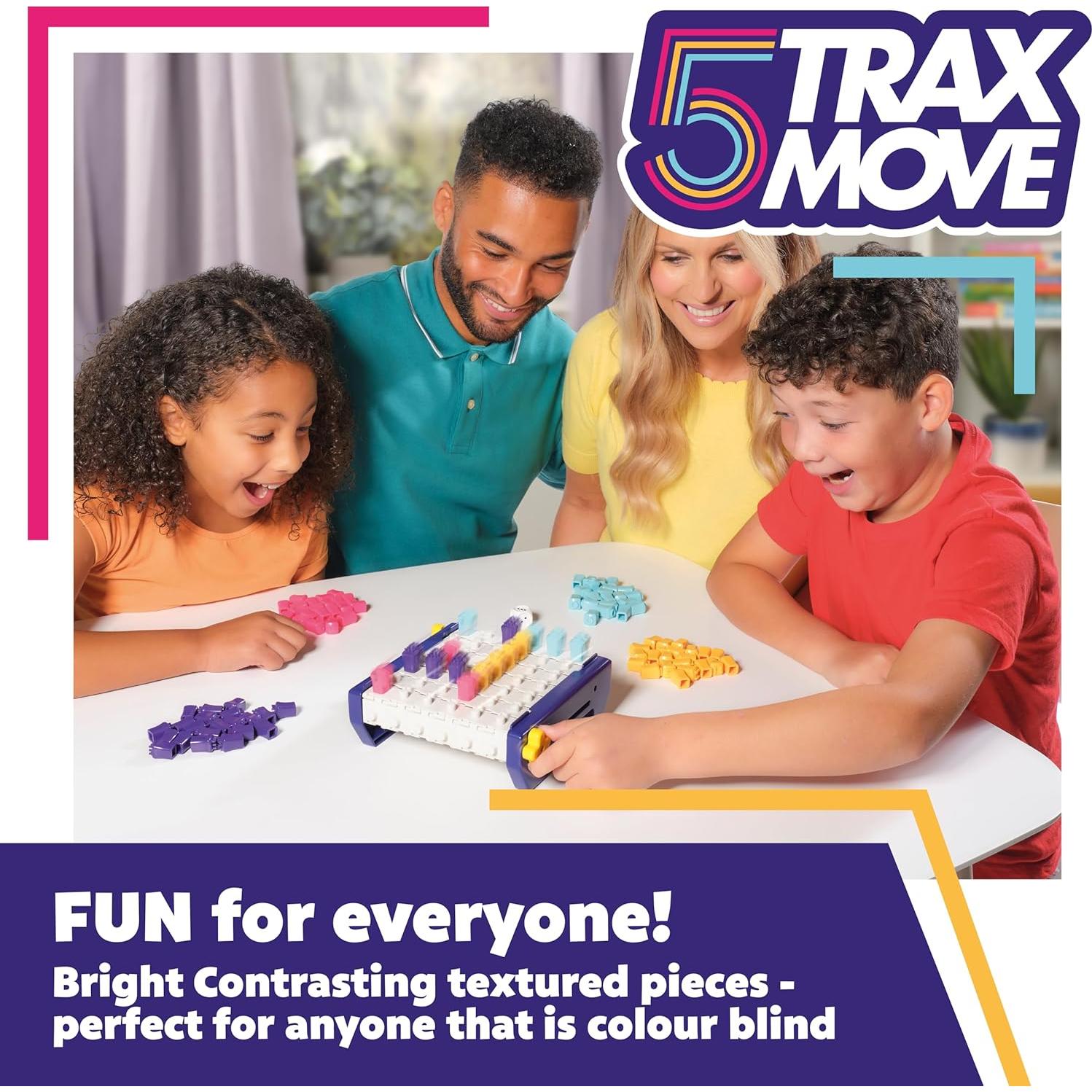 Juego de Tablero 5 Trax Move Tomy - Estrategia y Suerte
