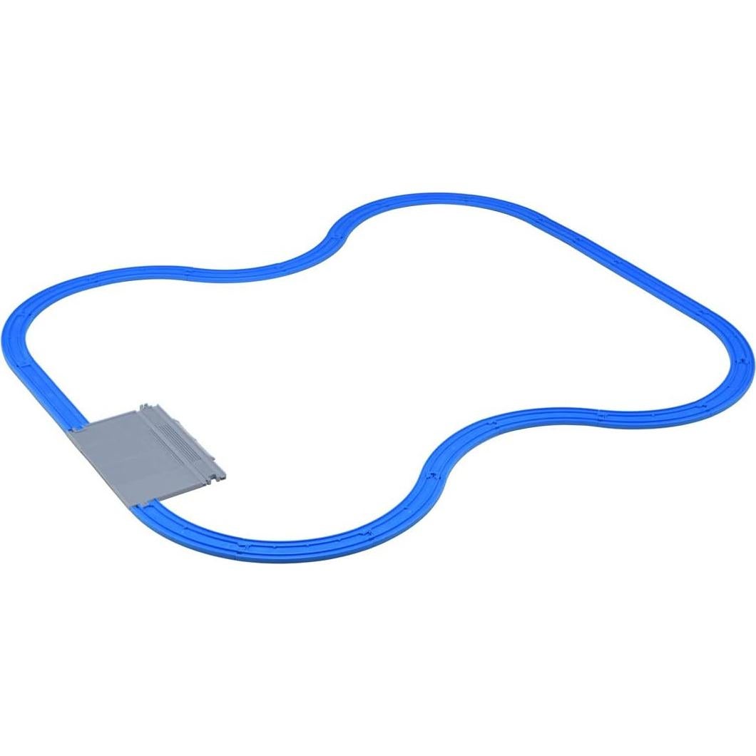 Kit de Rieles Rectos y Curvados Takara Tomy Plarail 24x18 cm