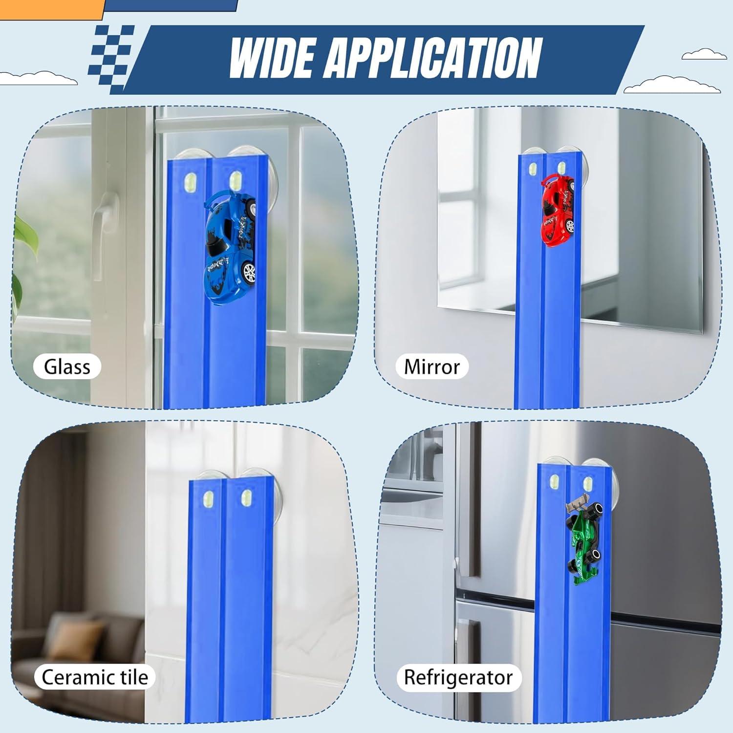 Juego de Pista de Carreras Flexible VERSRH 4.88m Azul