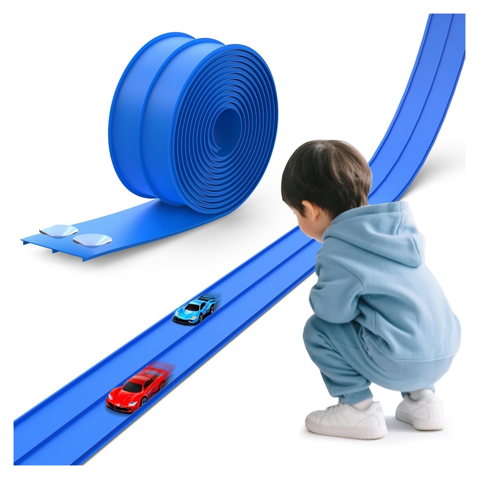 Pista de Carreras Flexible 4.57 m para Coches 1:64 - DIY