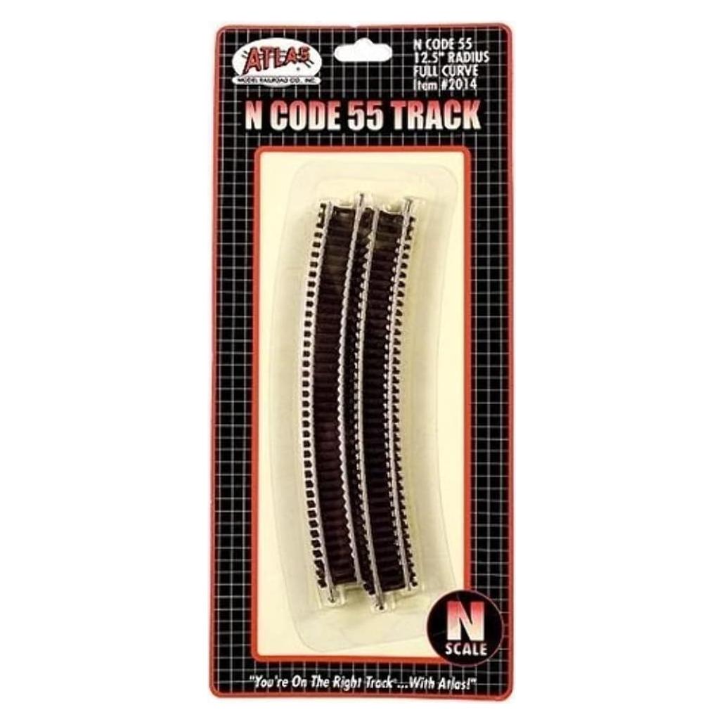 Pista Curva Completa N Code 55 Atlas 31.75 cm (6 piezas)