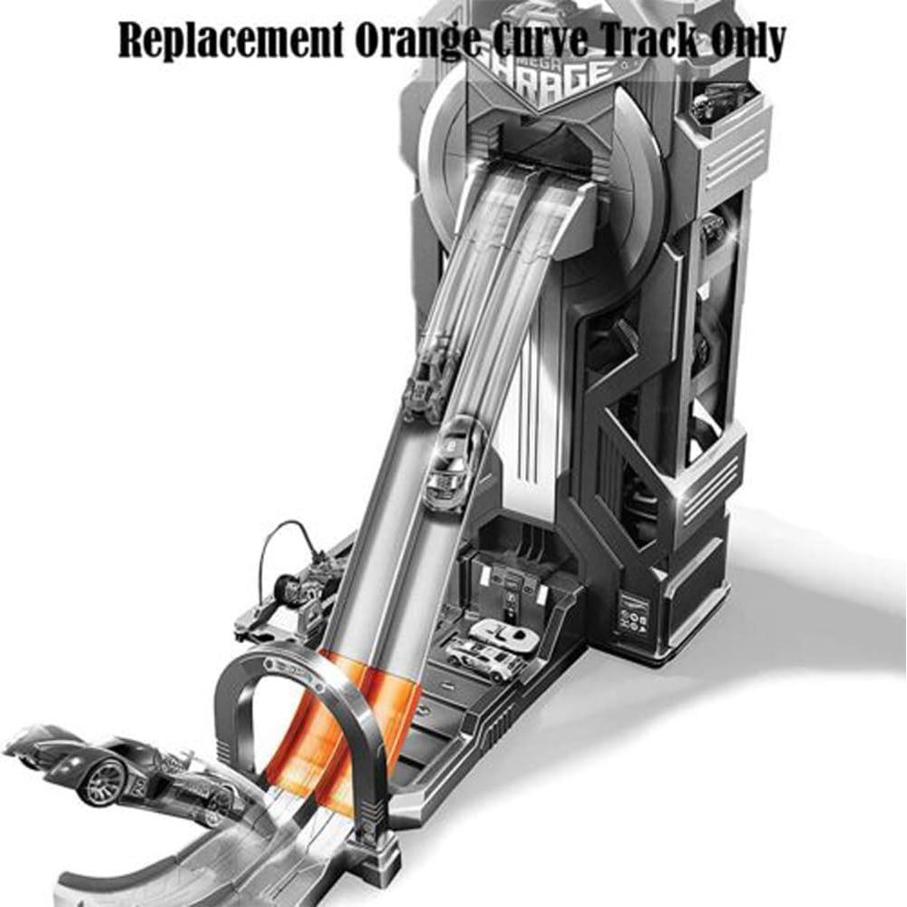 Pista Curva Naranja de Repuesto Hot Wheels FTB68 - 10 cm