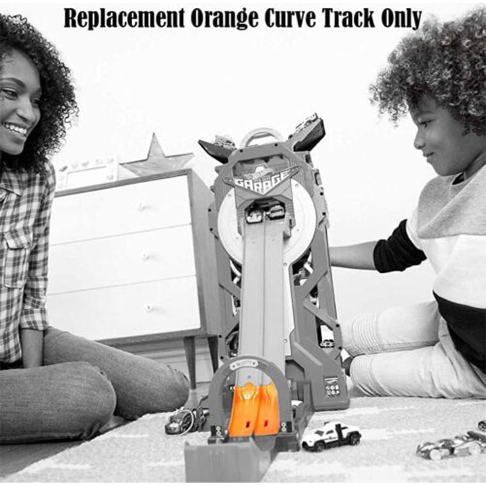 Pista Curva Naranja de Repuesto Hot Wheels FTB68 - 10 cm