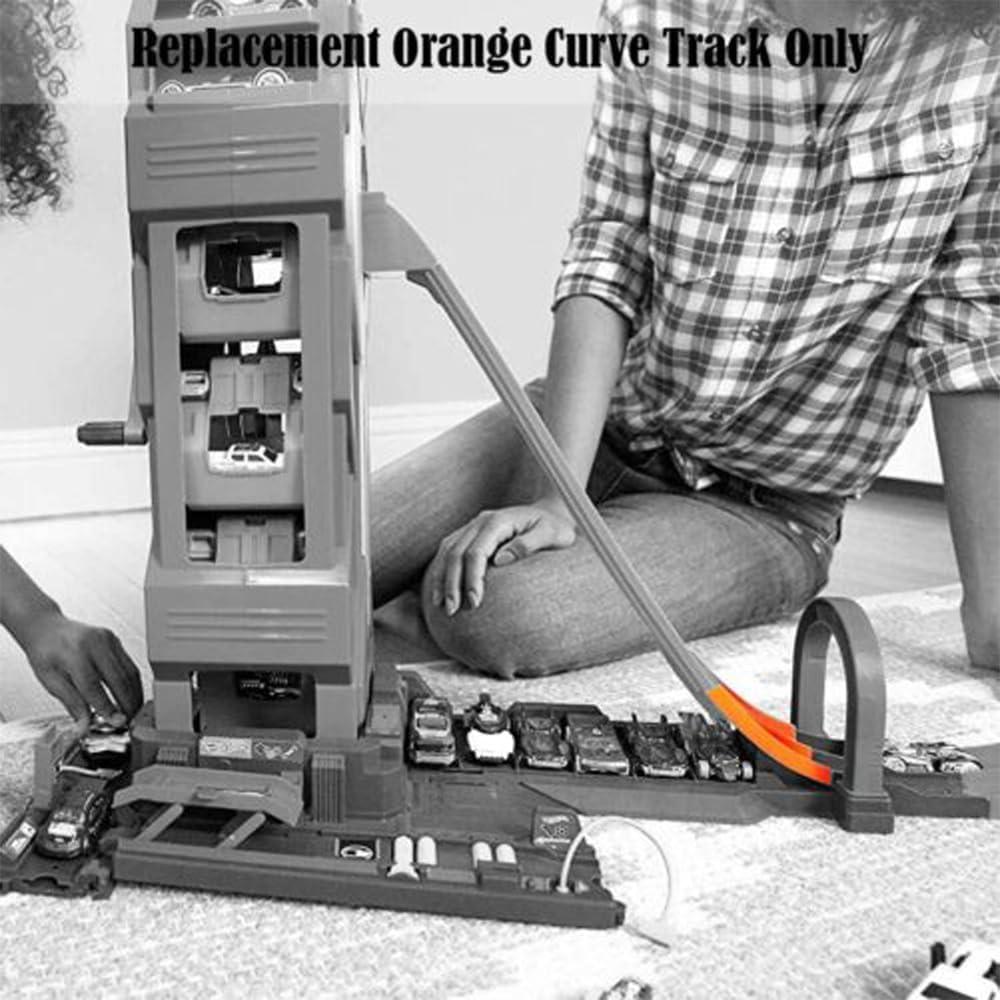 Pista Curva Naranja de Repuesto Hot Wheels FTB68 - 10 cm