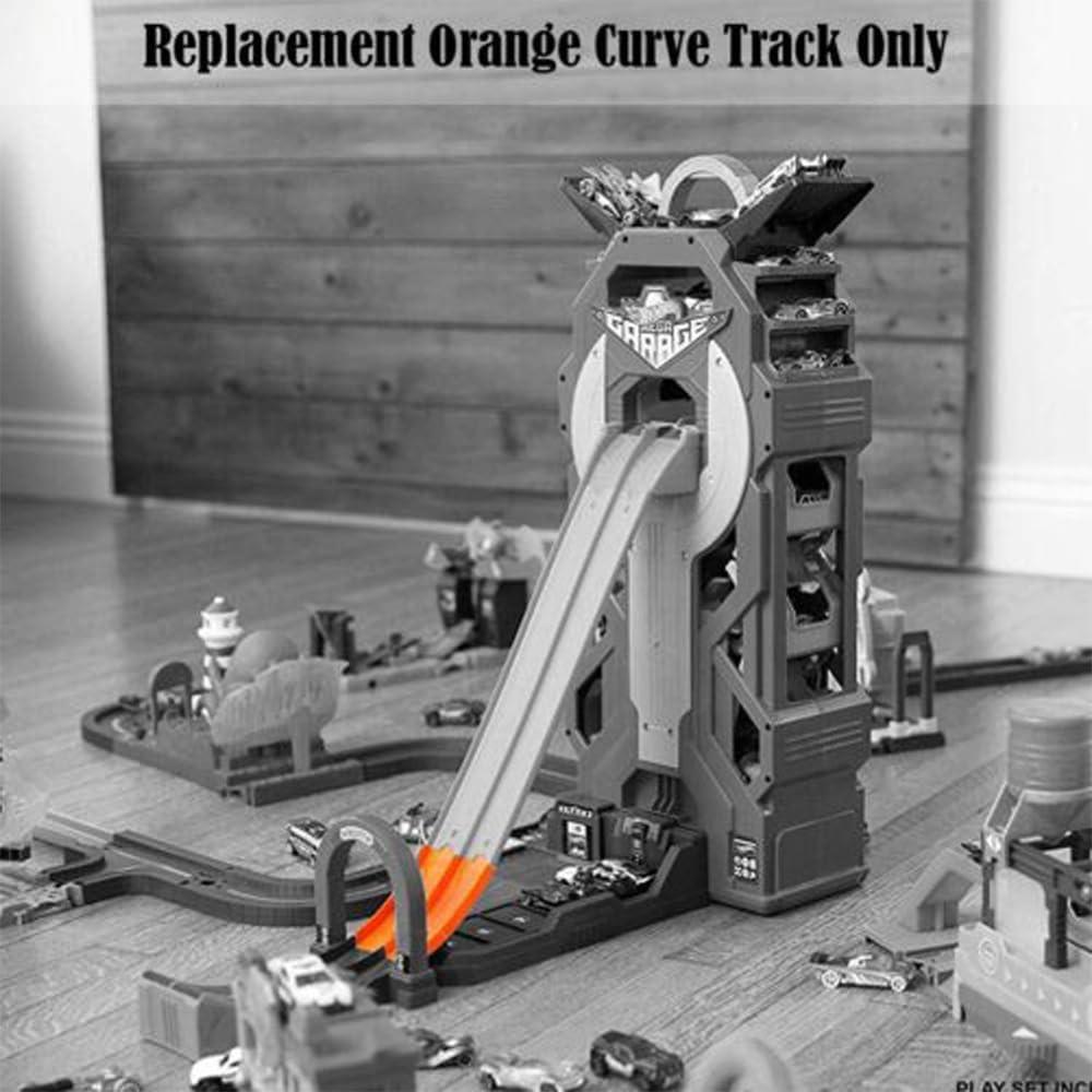 Pista Curva Naranja de Repuesto Hot Wheels FTB68 - 10 cm