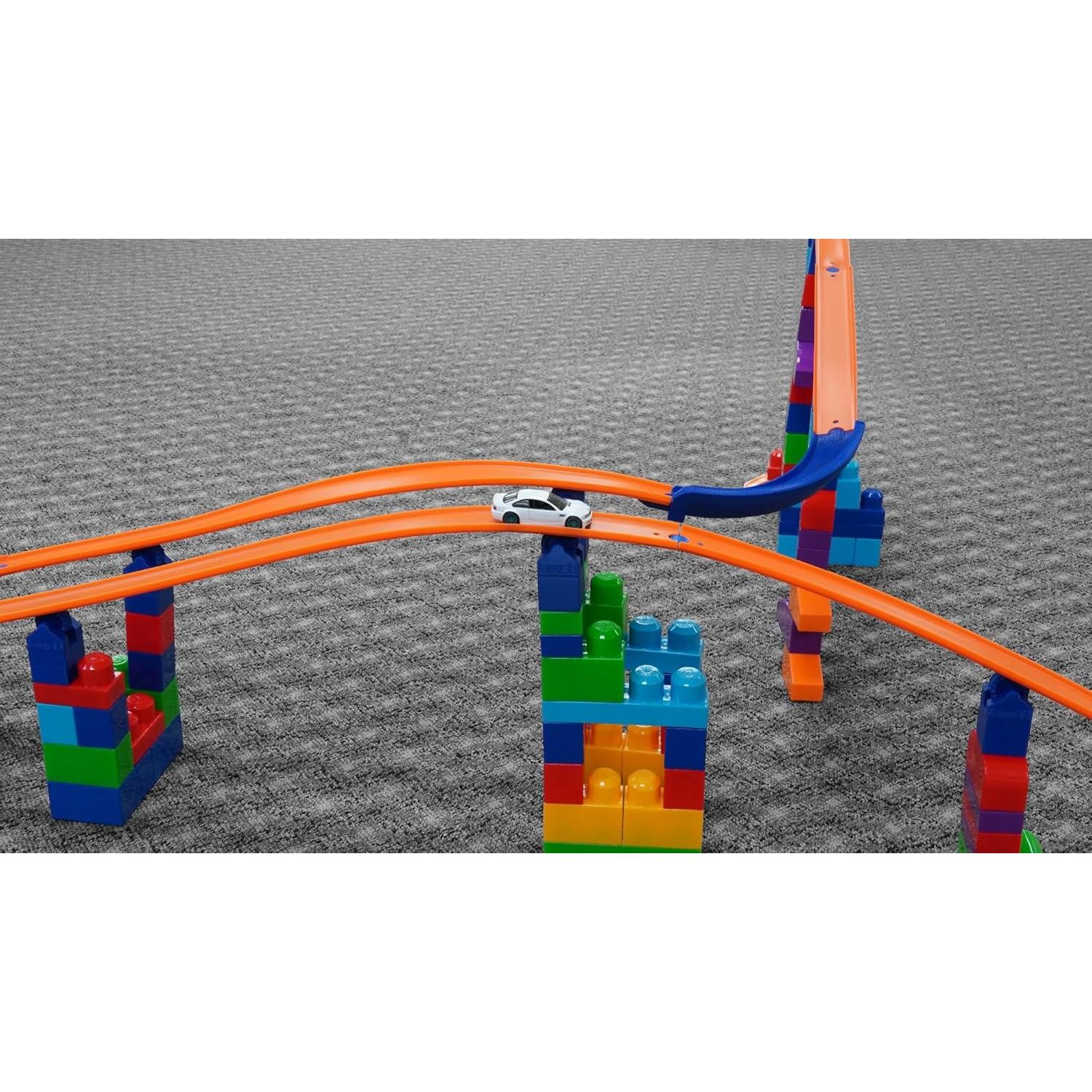 Conector Mega-Track Hot Wheels - Compatible con Mega Blocks