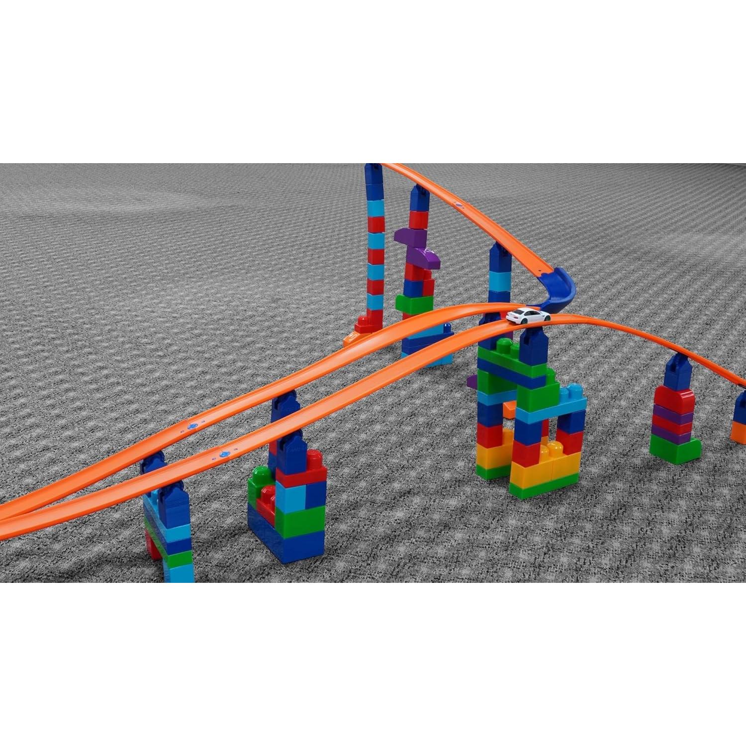 Conector Mega-Track Hot Wheels - Compatible con Mega Blocks