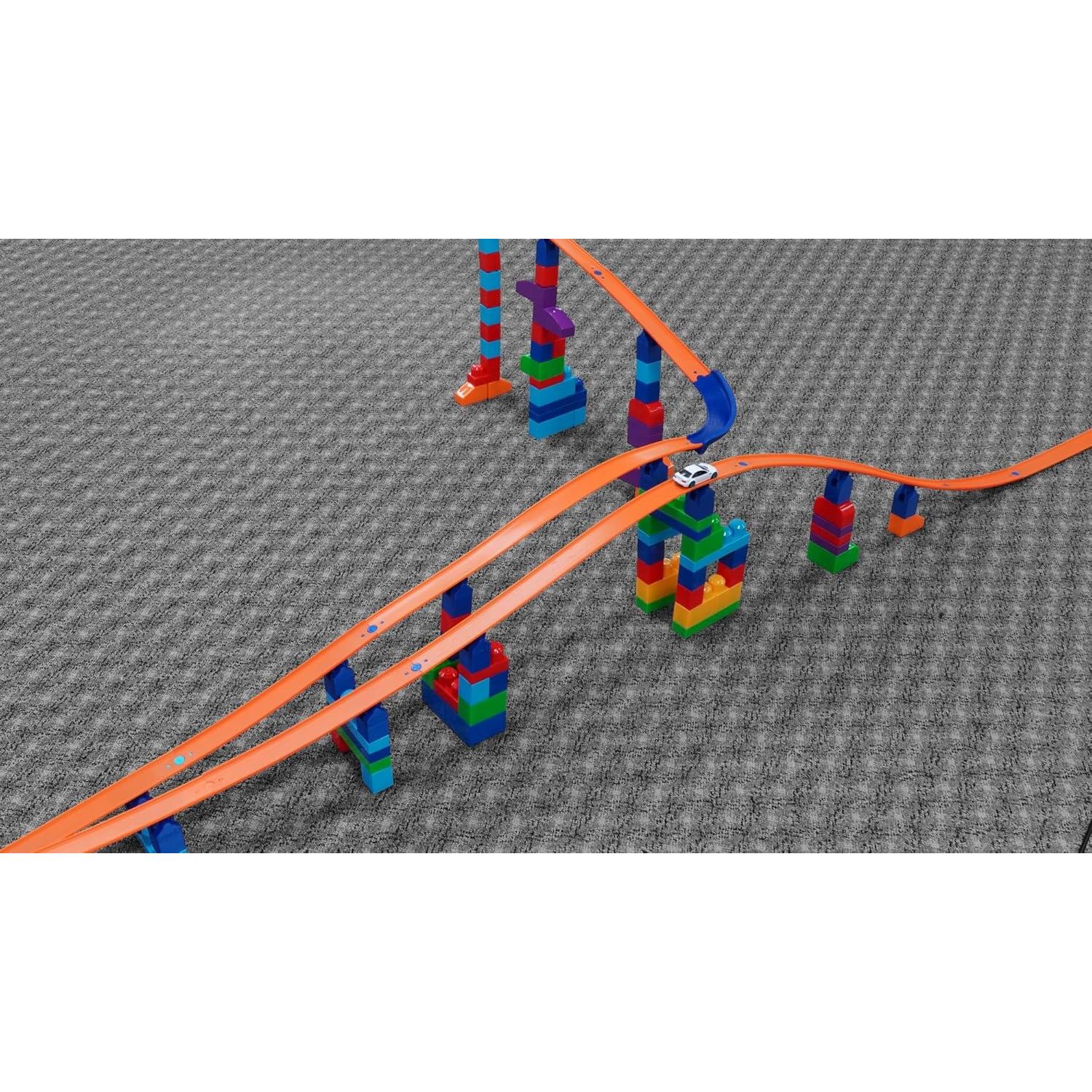 Conector Mega-Track Hot Wheels - Compatible con Mega Blocks
